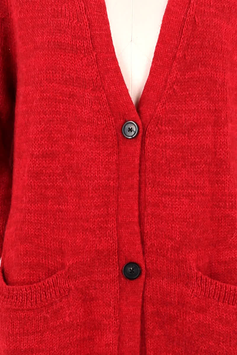 Gilet ISABEL MARANT ÉTOILE - SECONDE MAIN Rouge