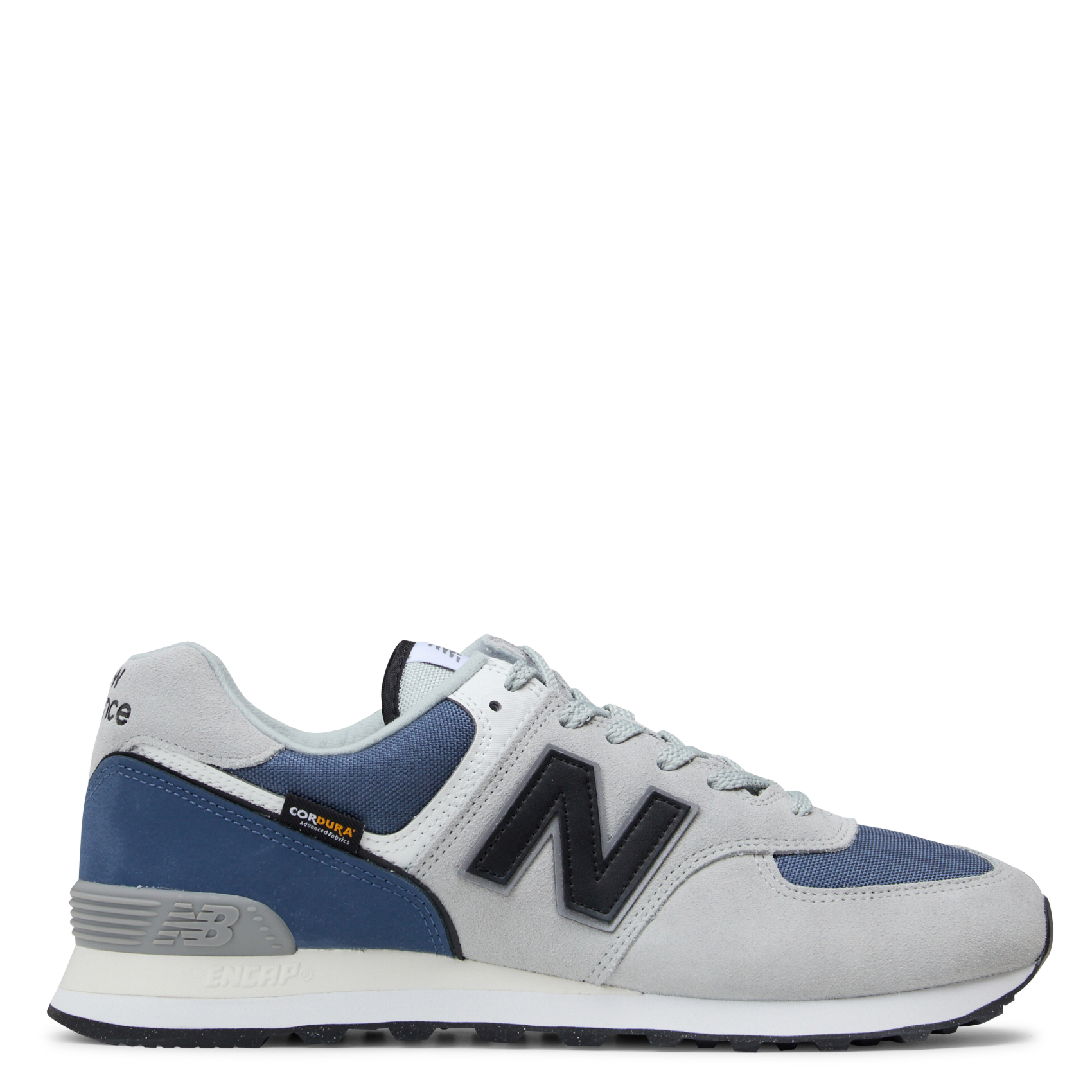 Baskets basses en cuir mélangé NEW BALANCE Blanc