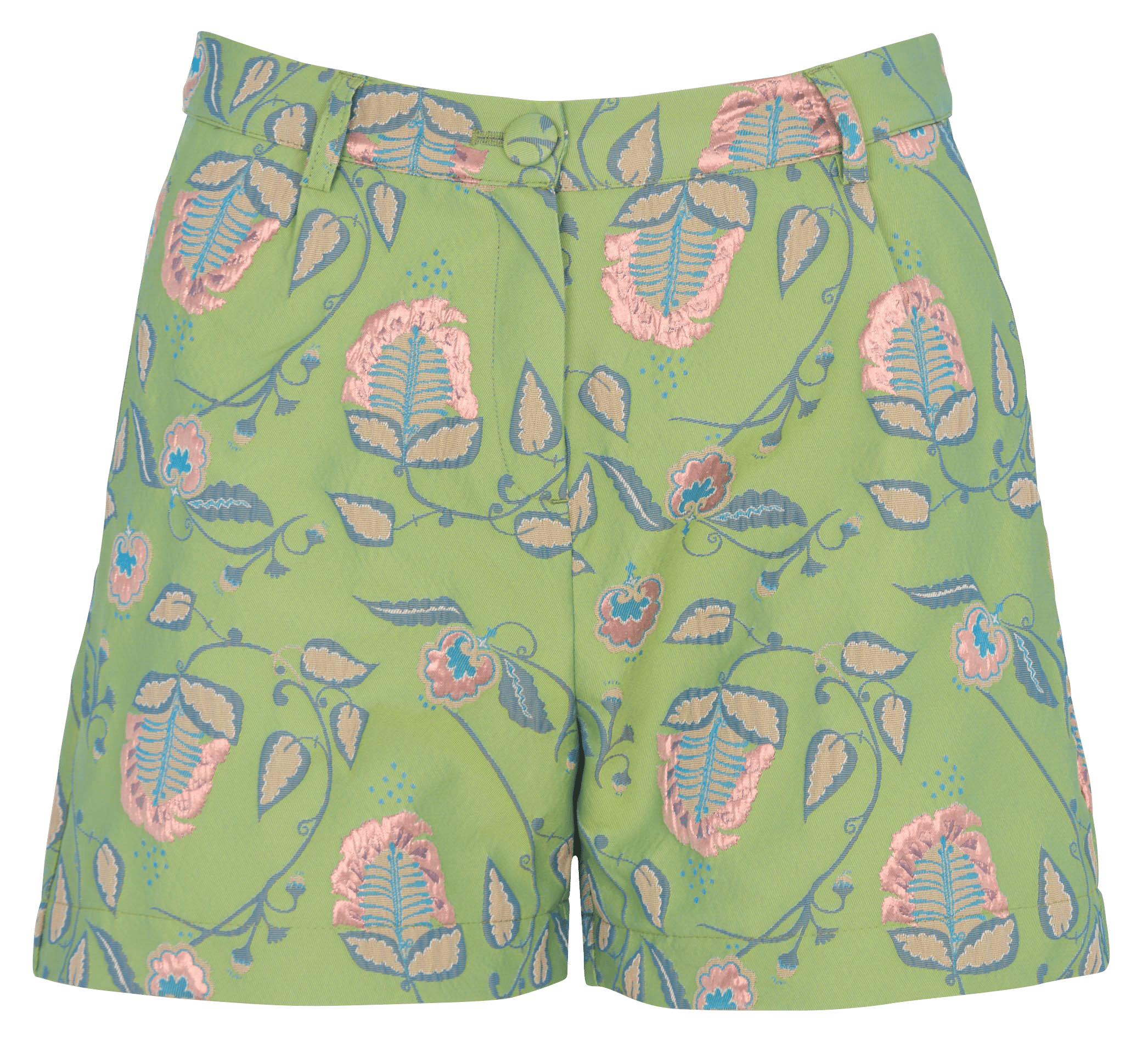 Kurzer Jacquard-Rock COTELAC Grun