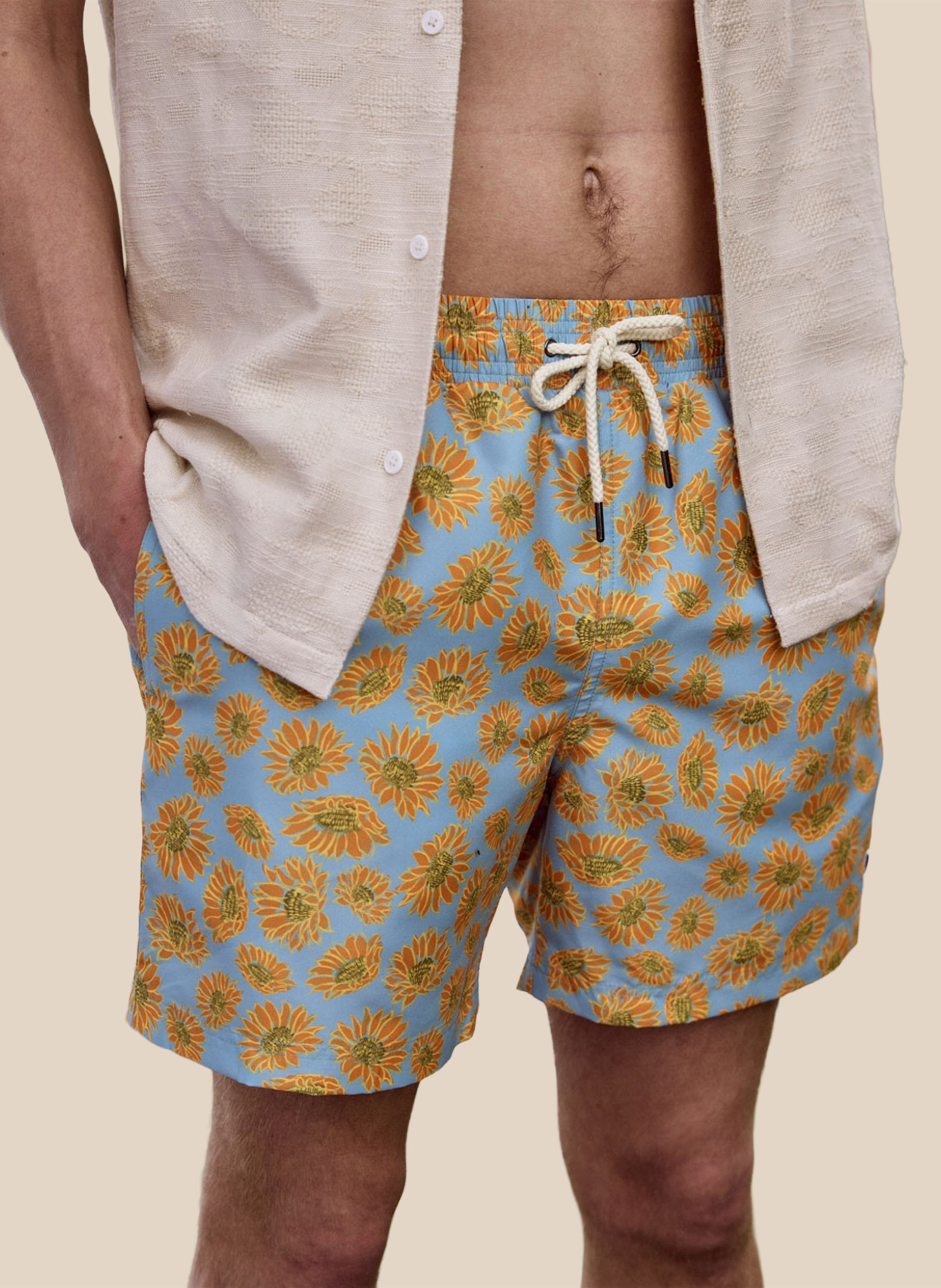 Badpak met print FAGUO