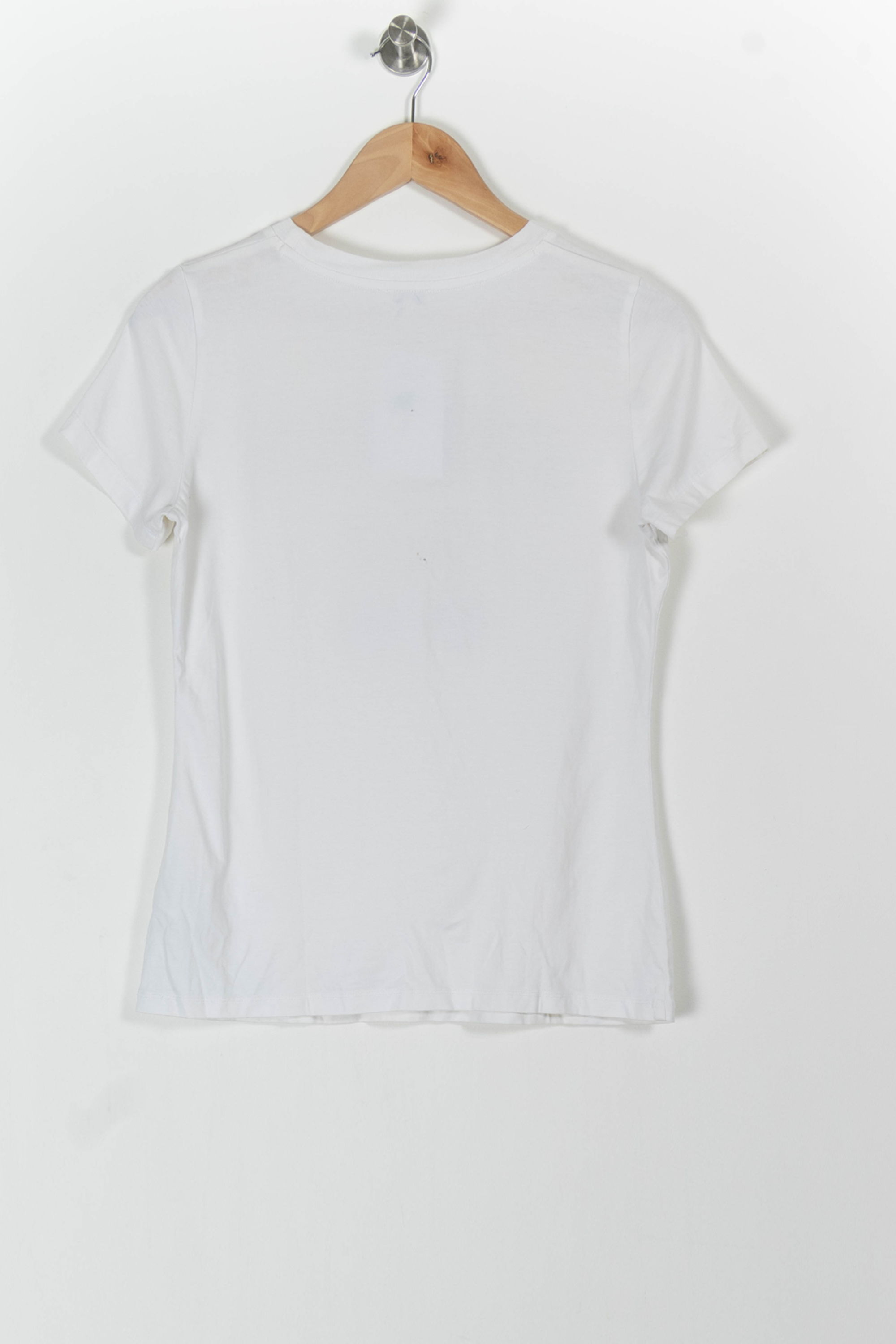 Tommy Badge T-shirt Manoush - Seconde Main White