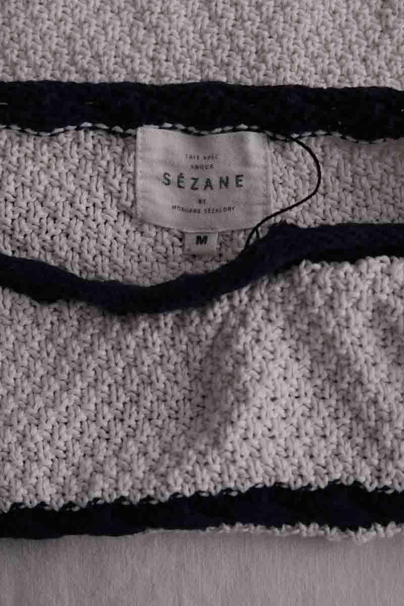 Pull SEZANE - Seconde main Blanc