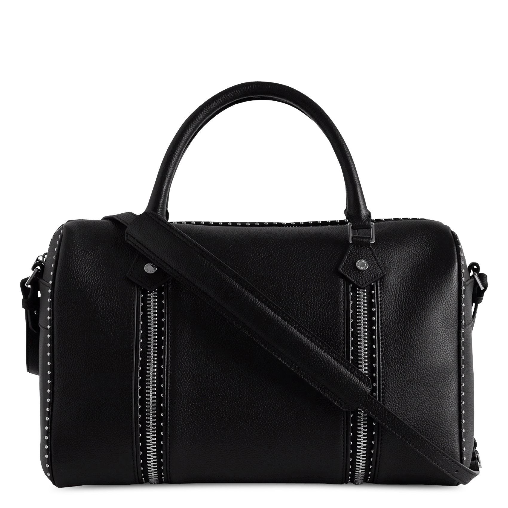 Leather tote bag ZADIG&VOLTAIRE Black