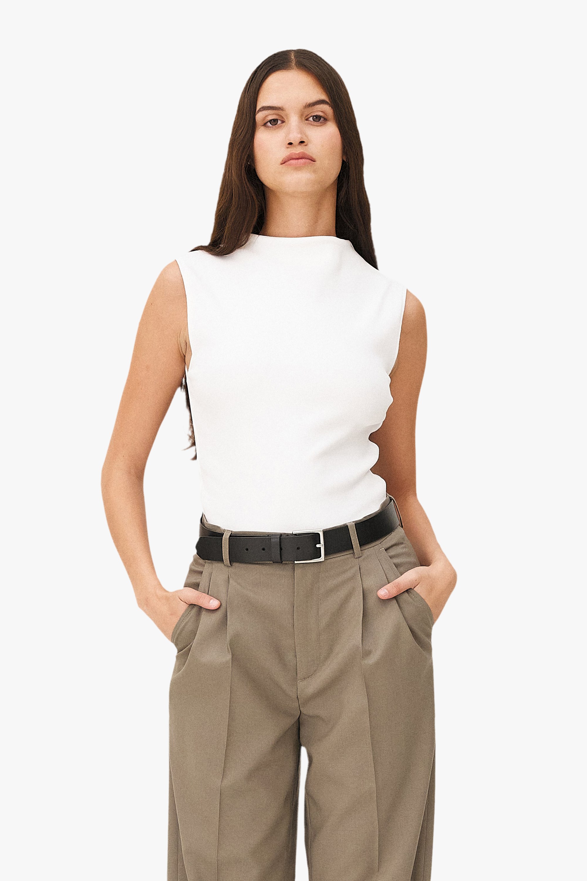 Casual Elba Top Noyoco White