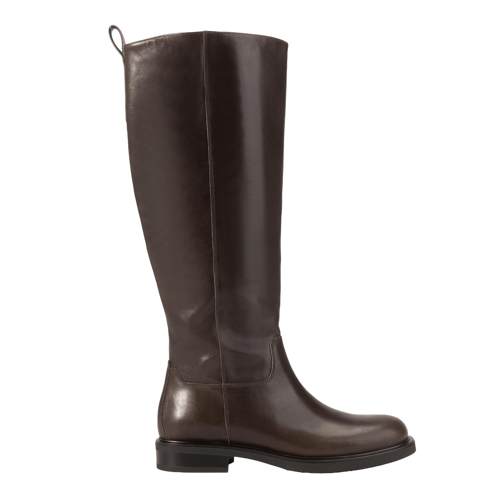 Bottes bout rond en cuir VAGABOND