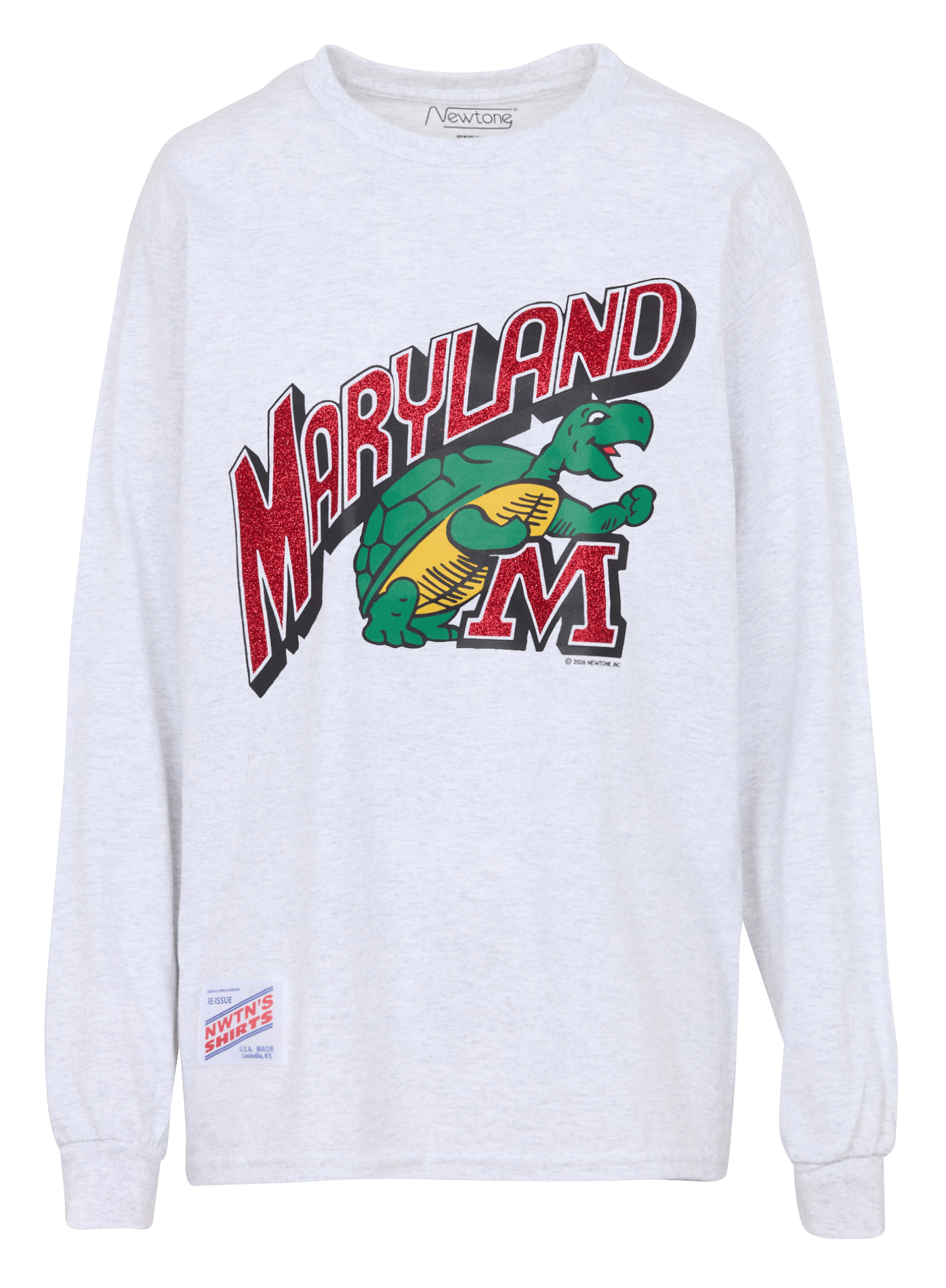 Tee-shirt droit en coton NEWTONE Gris