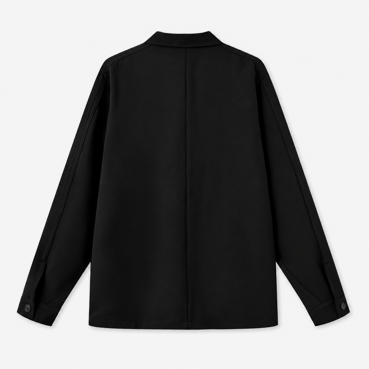 Black Wael Stretch Worker Jacket SERGE BLANCO Black