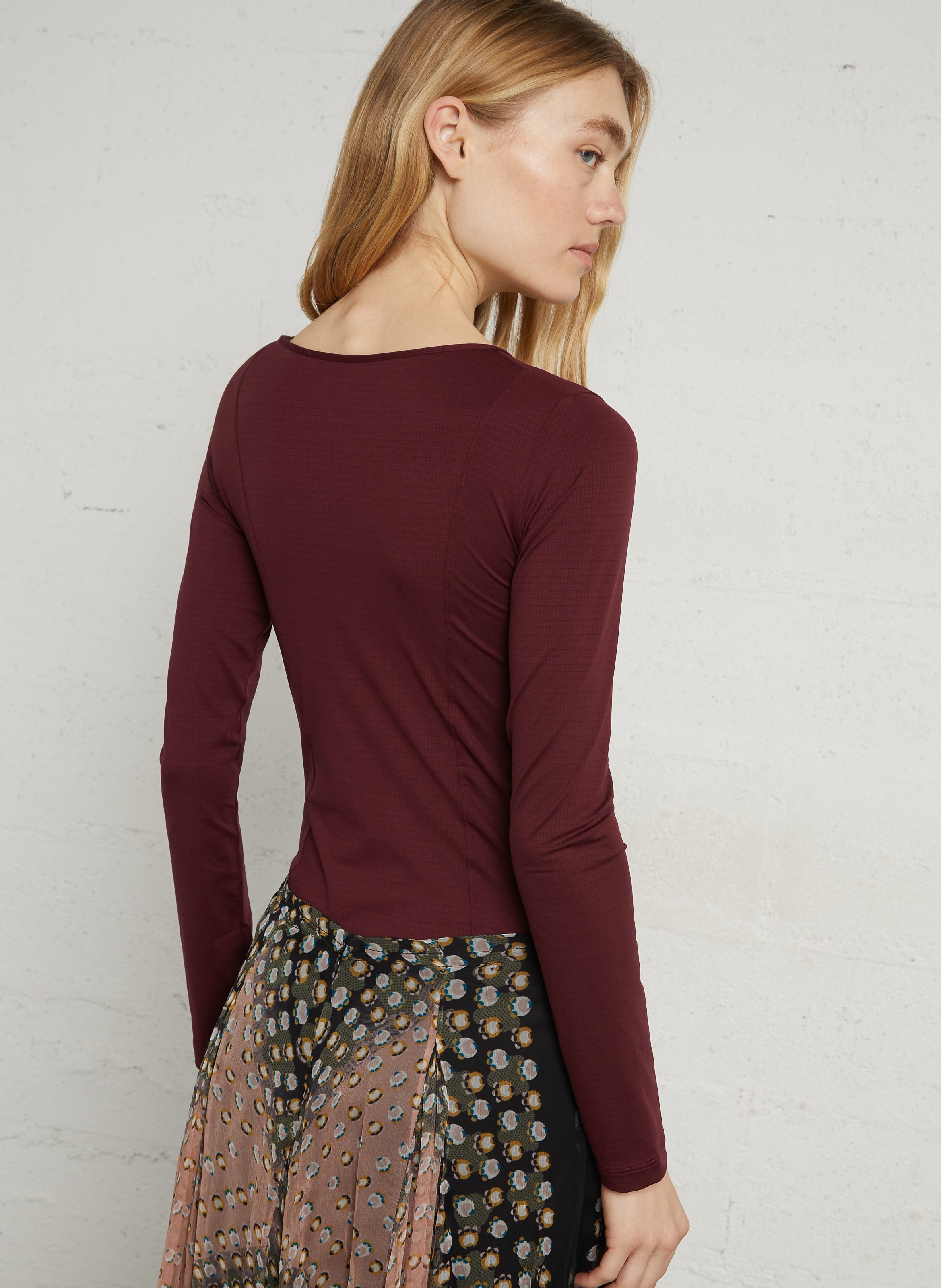 Body col V LA NOUVELLE Rouge