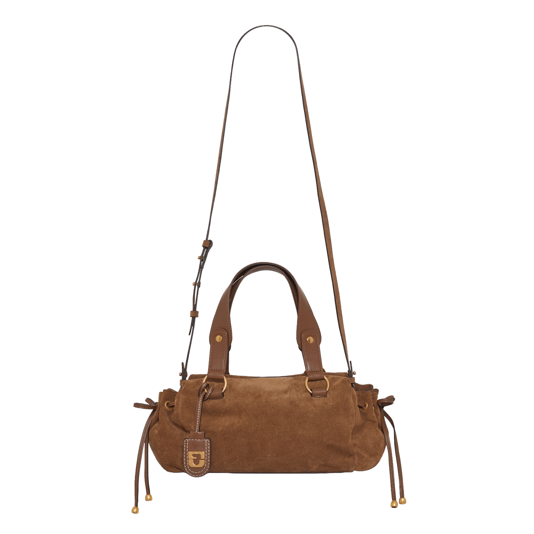 Schultertasche aus Leder GERARD DAREL Braun