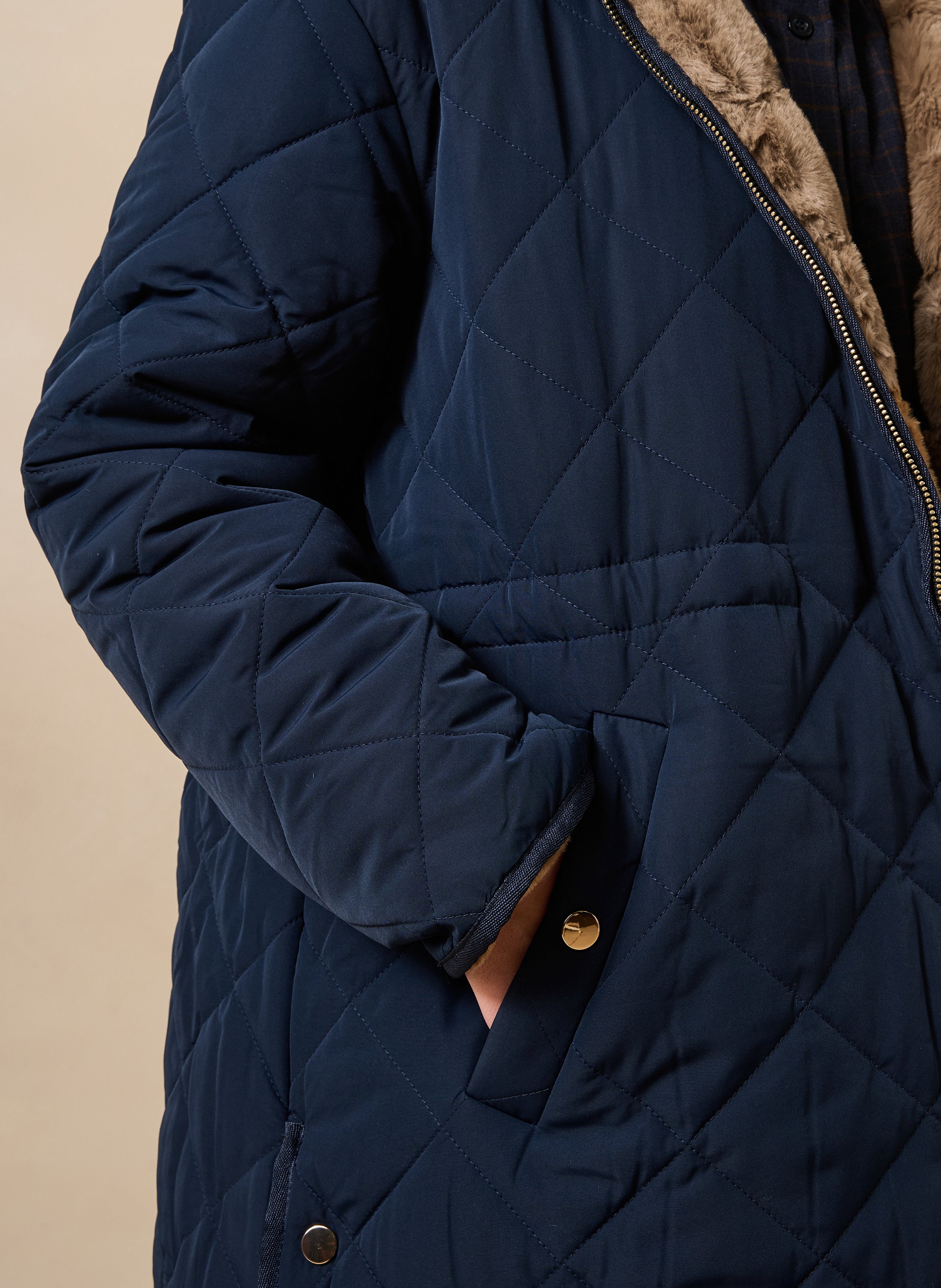 Gewatteerde sweater met capuchon LA FEE MARABOUTEE Veelkleurig