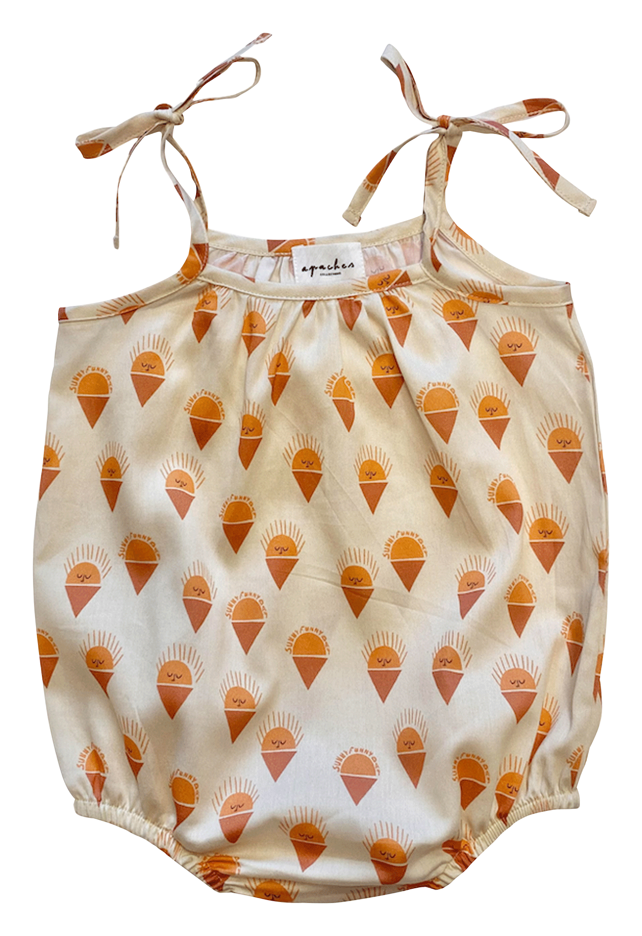 Printed cotton romper APACHES COLLECTIONS Multicolored