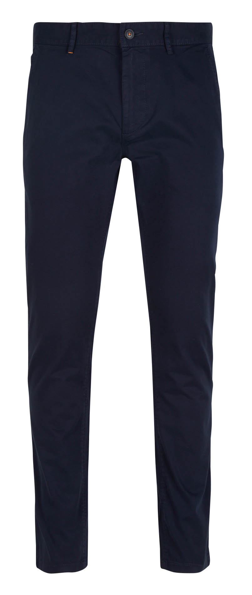 Stretch cotton chinos  Bleu fonce
