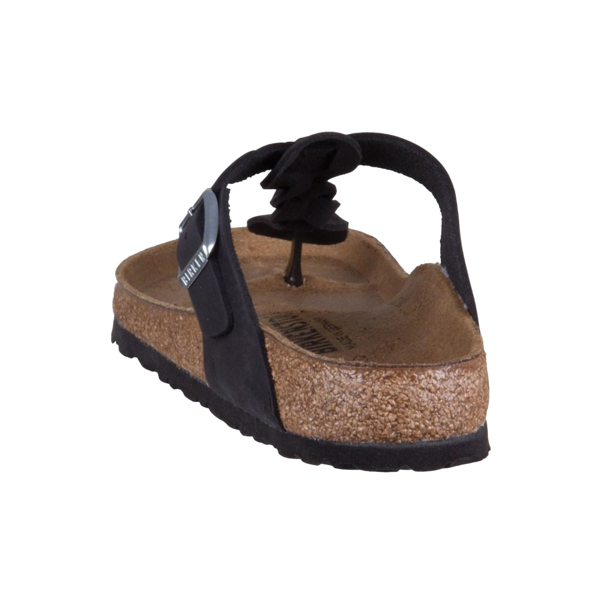 Faux leather sandals BIRKENSTOCK Black