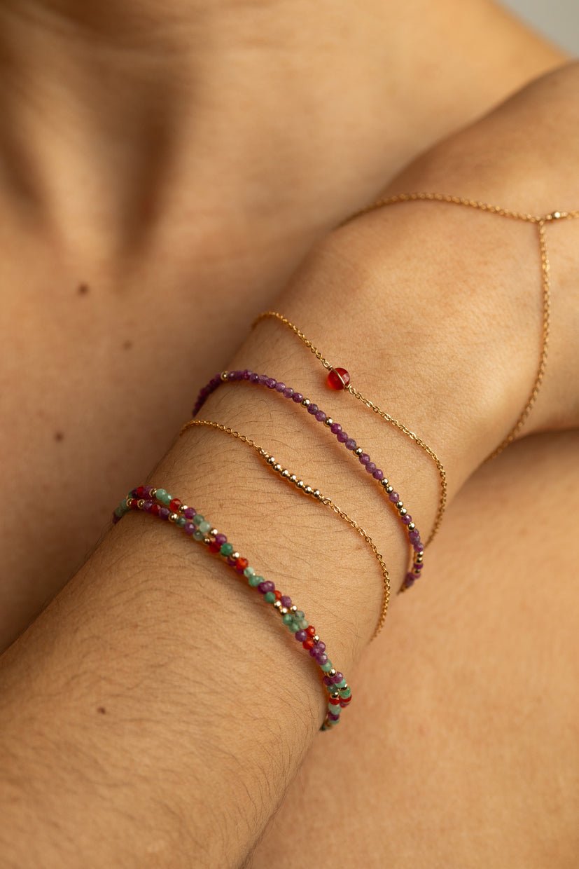 Bracelet - Ruby Pink