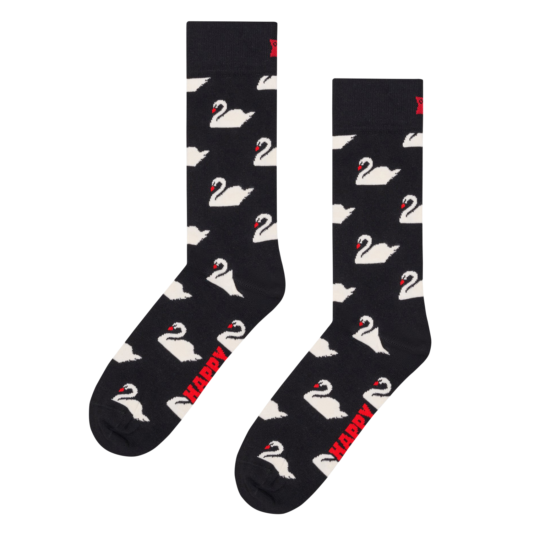 Baumwollsocken mit Logo HAPPY SOCKS Schwarz
