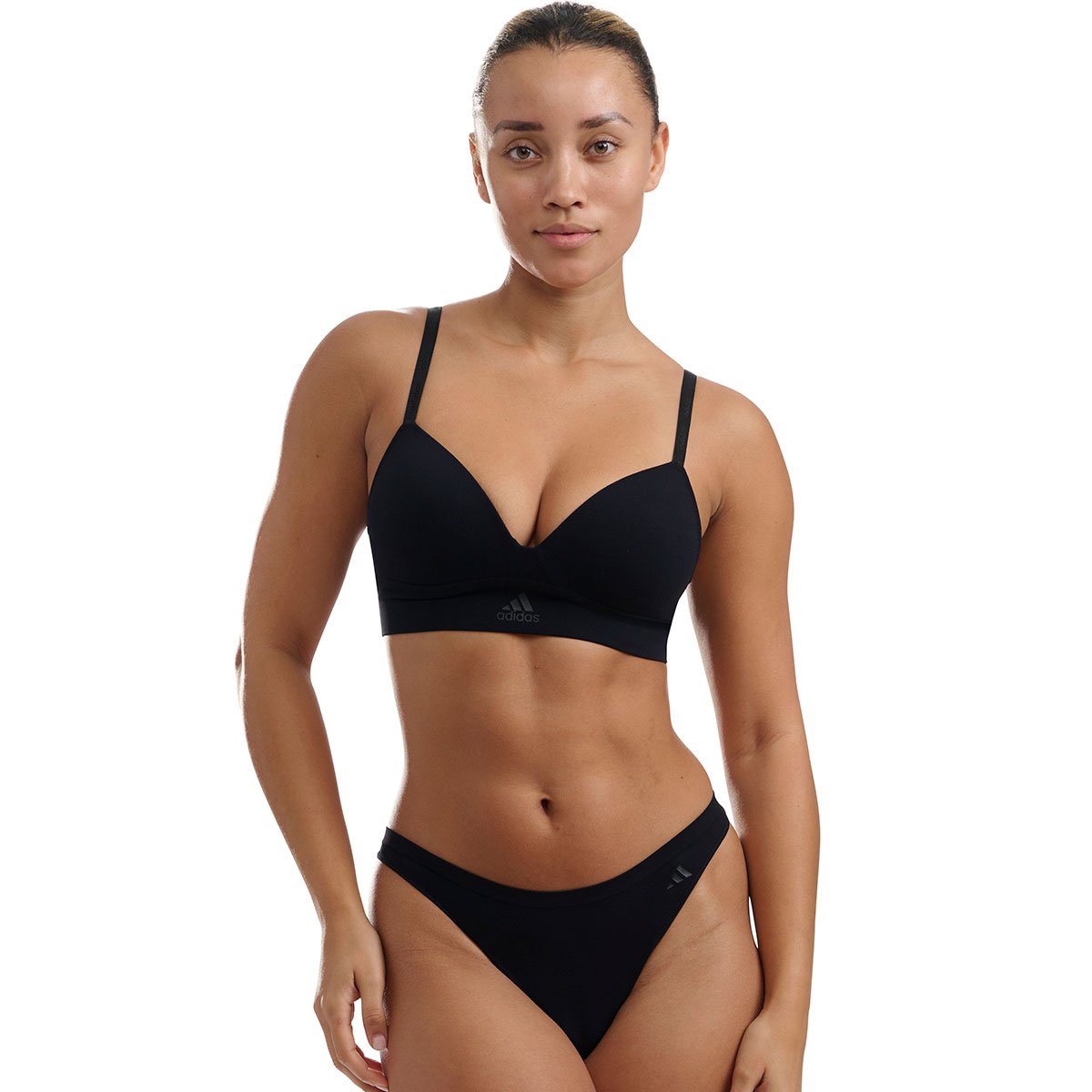 Active seamless sports bra ADIDAS UNDERWEAR Black