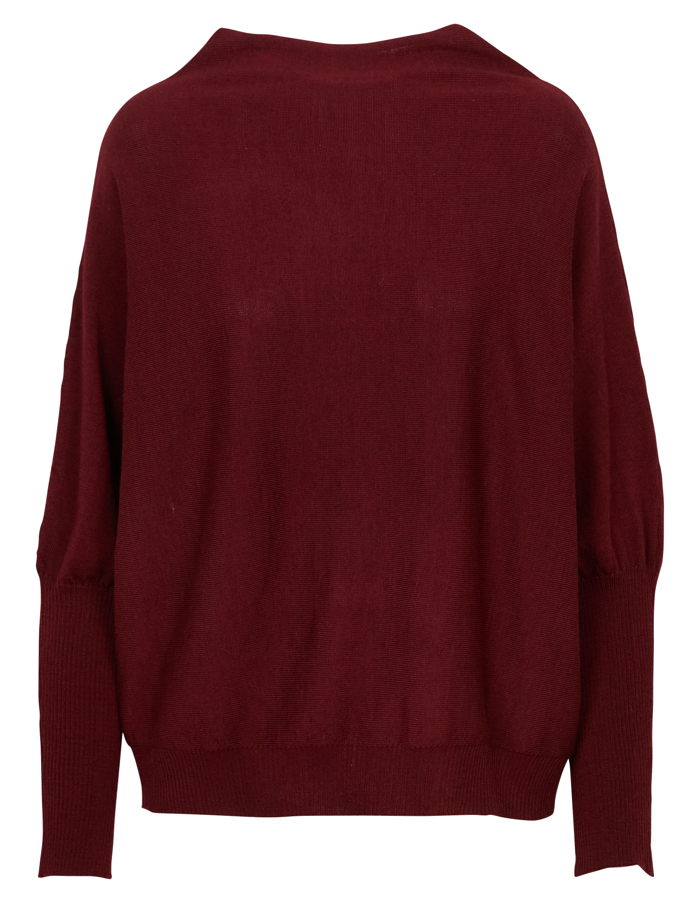 Weiter Wollpullover  ACOTE Violett