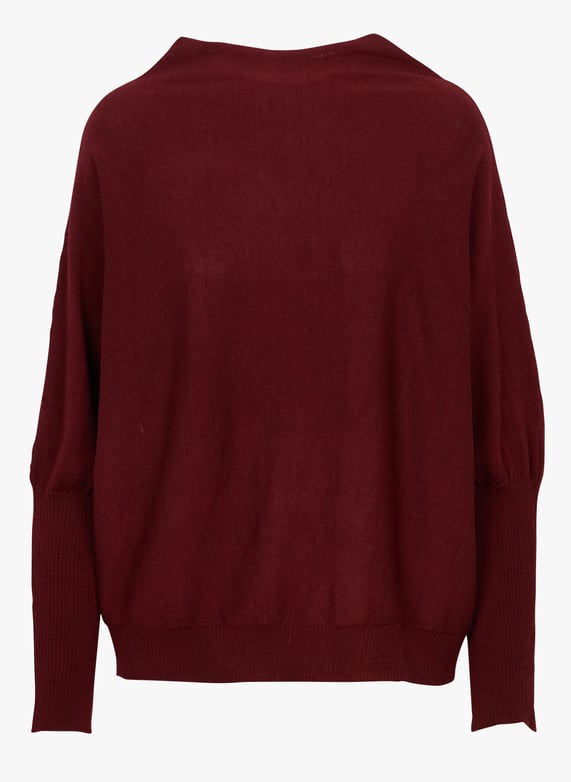 Pull col bateau en laine mélangée Damsville Bleu American vintage - Femme | Place des Tendances Pull col bateau en laine mélangée Damsville Bleu American vintage - Femme | Place des Tendances