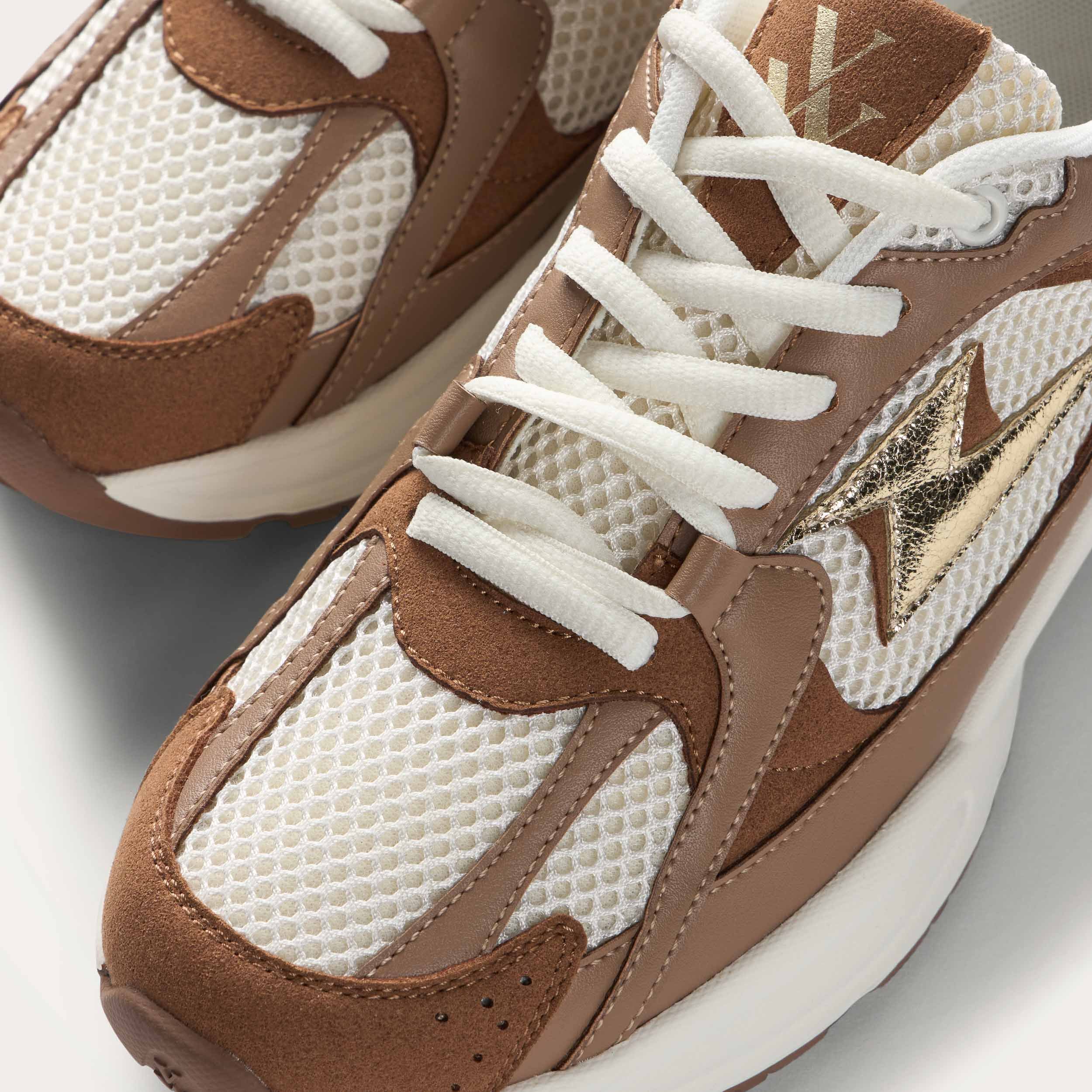 Low mesh sneakers VANESSA WU Brown