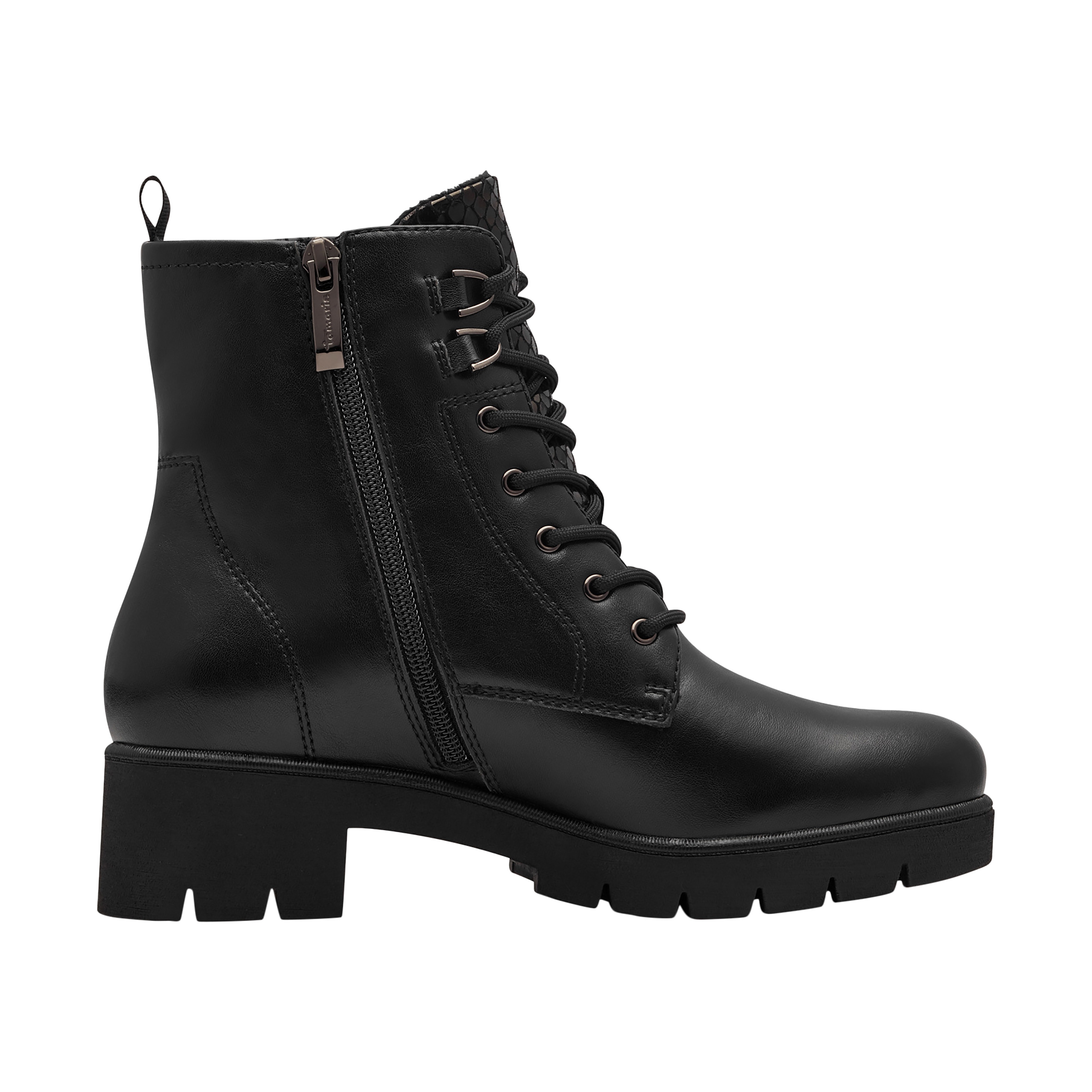 Lace-up ankle boot essentials TAMARIS Black