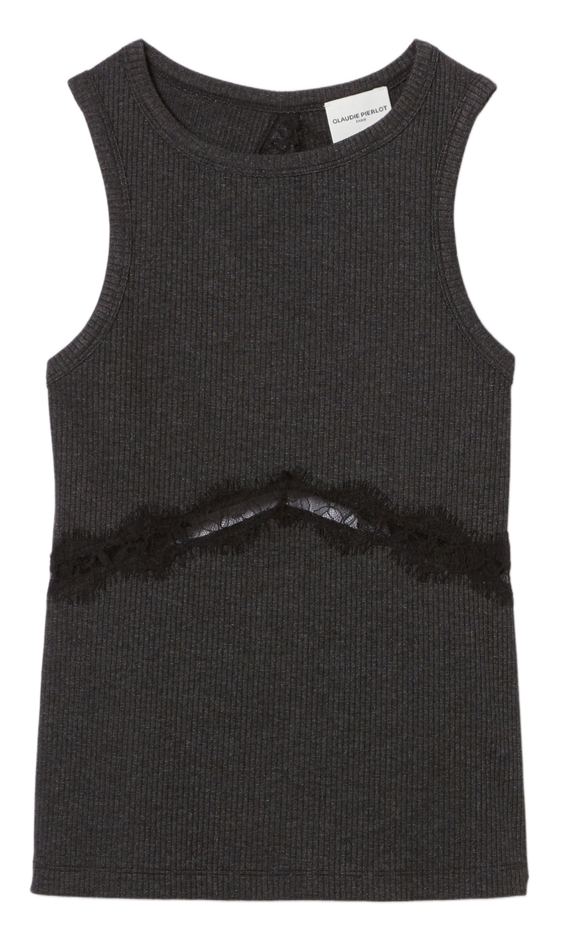 Cotton T-shirt CLAUDIE PIERLOT Black