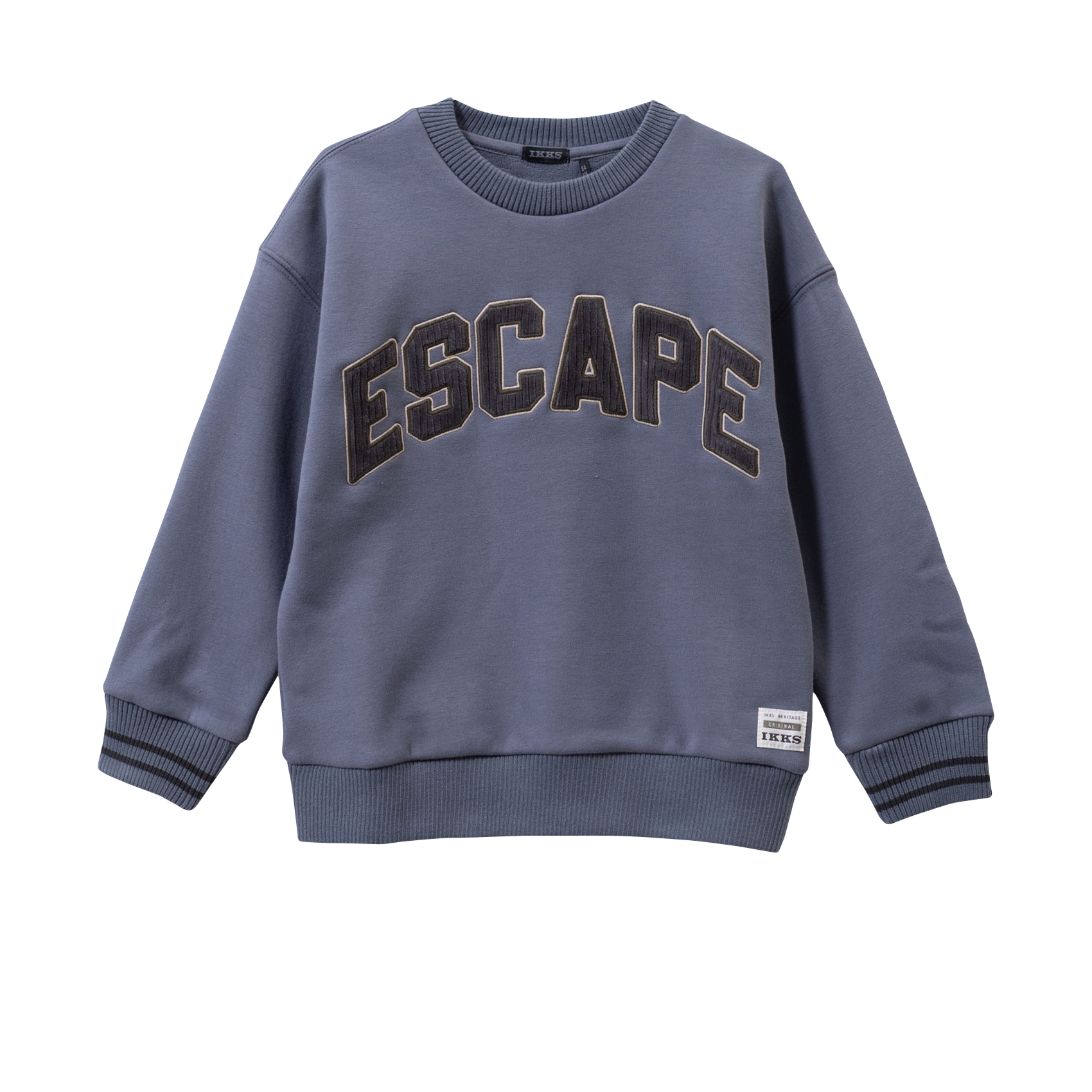 Sweat oversize col rond IKKS JUNIOR Bleu