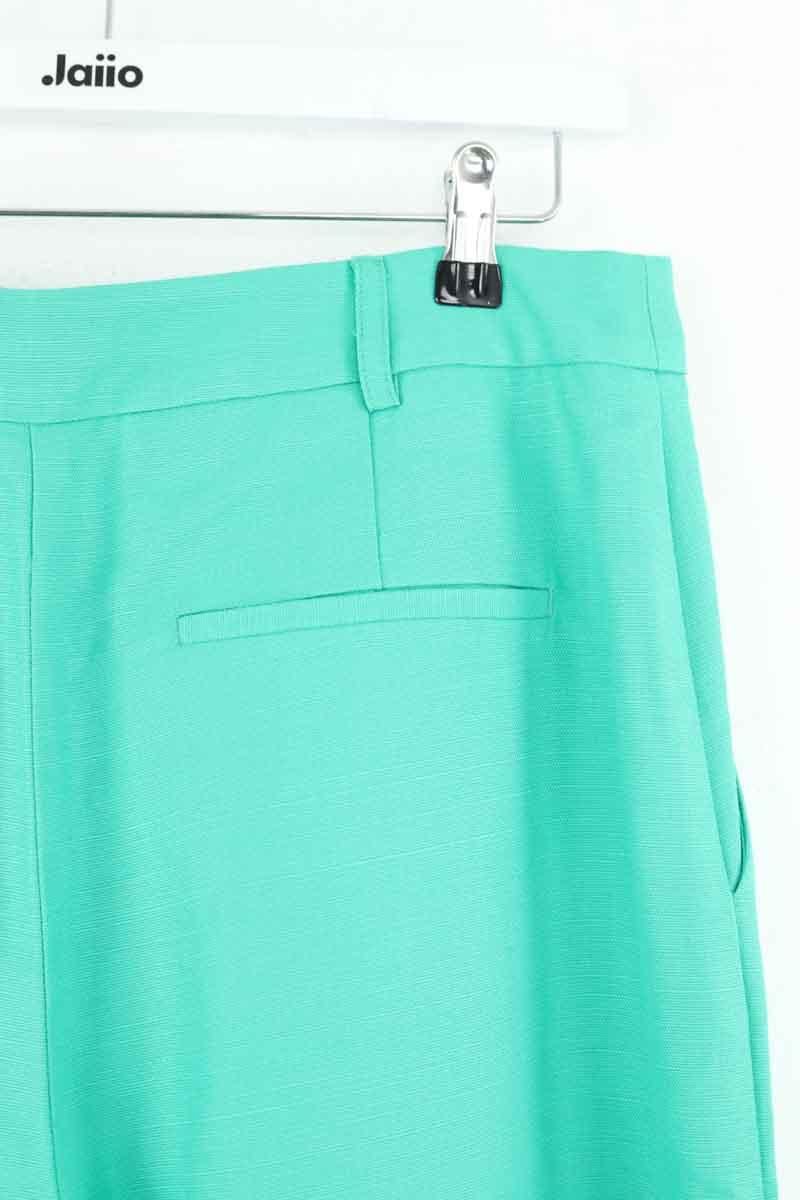 Straight-leg cotton trousers SEZANE - Seconde main Green