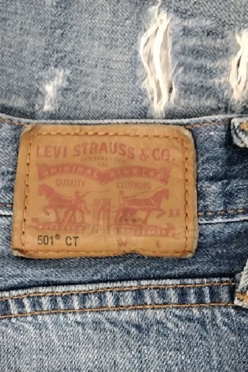 Shorts LEVI'S - Seconde main Blue