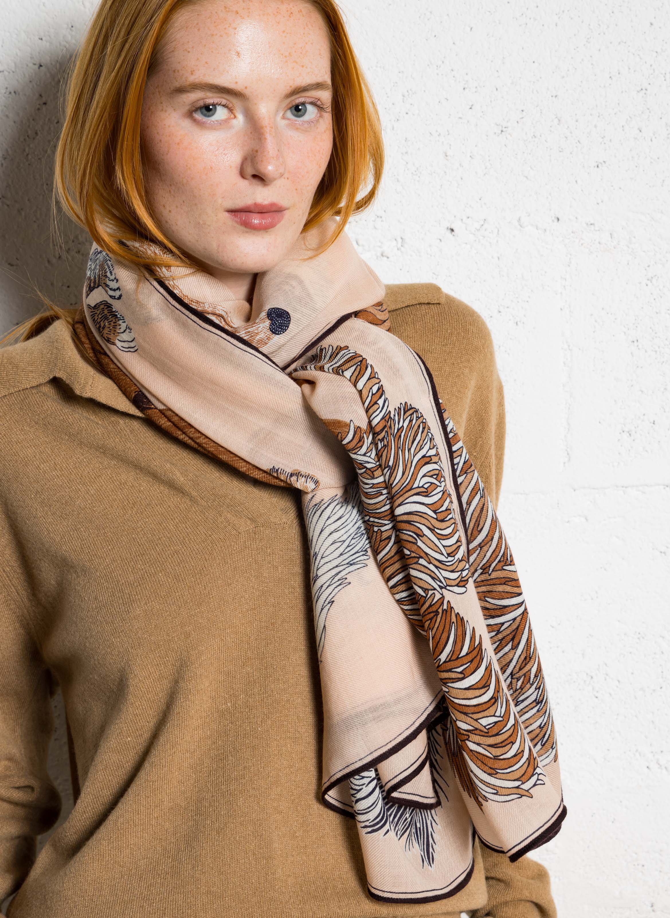 Etole imprimée en laine INOUI EDITIONS