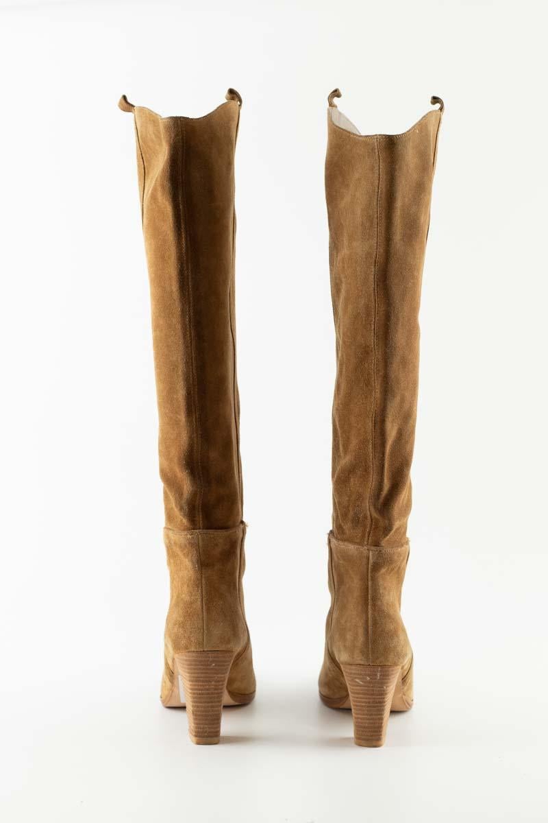 Boots ISABEL MARANT - Seconde Main Brown
