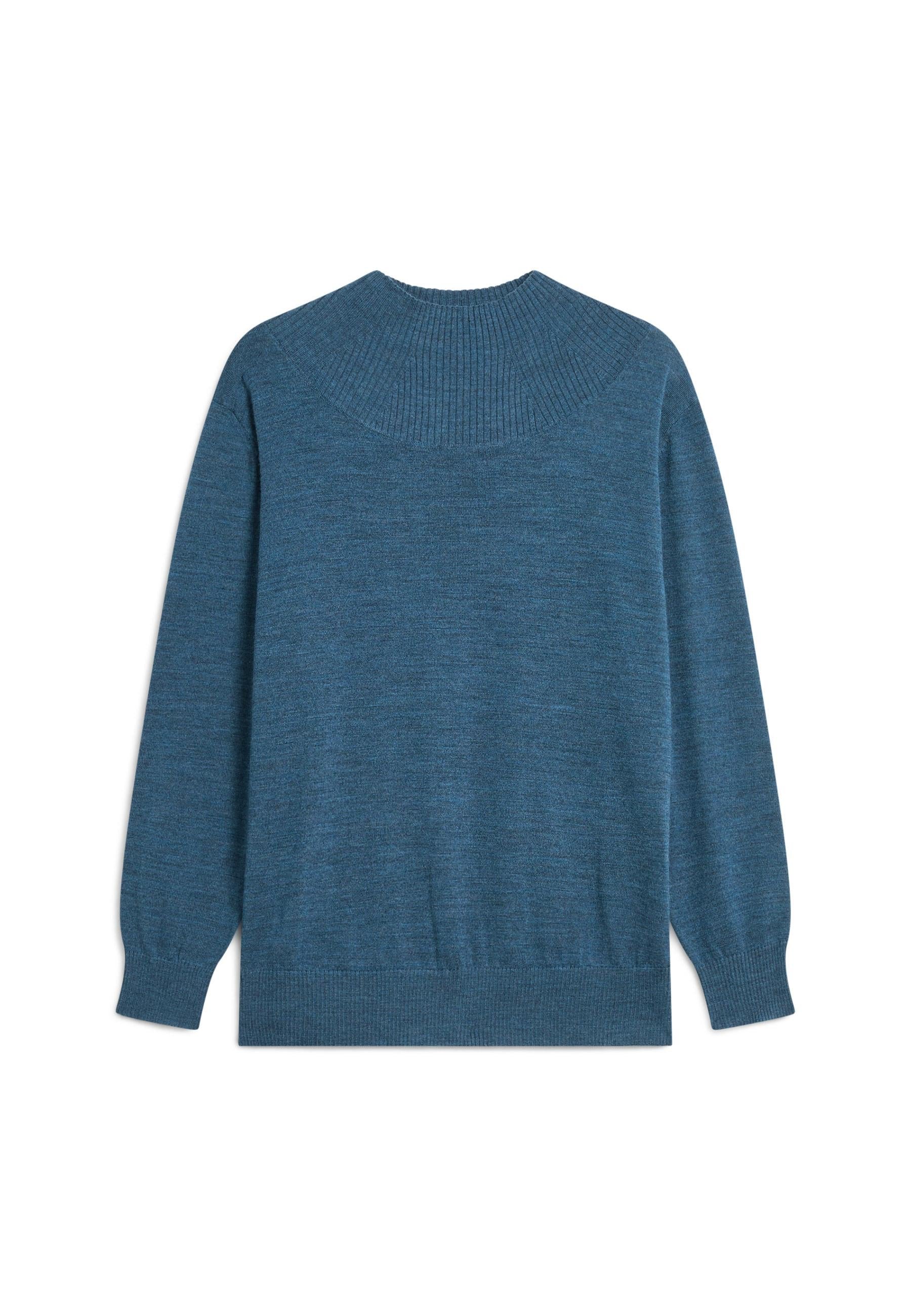 High-neck merino wool sweater RODIER Blue