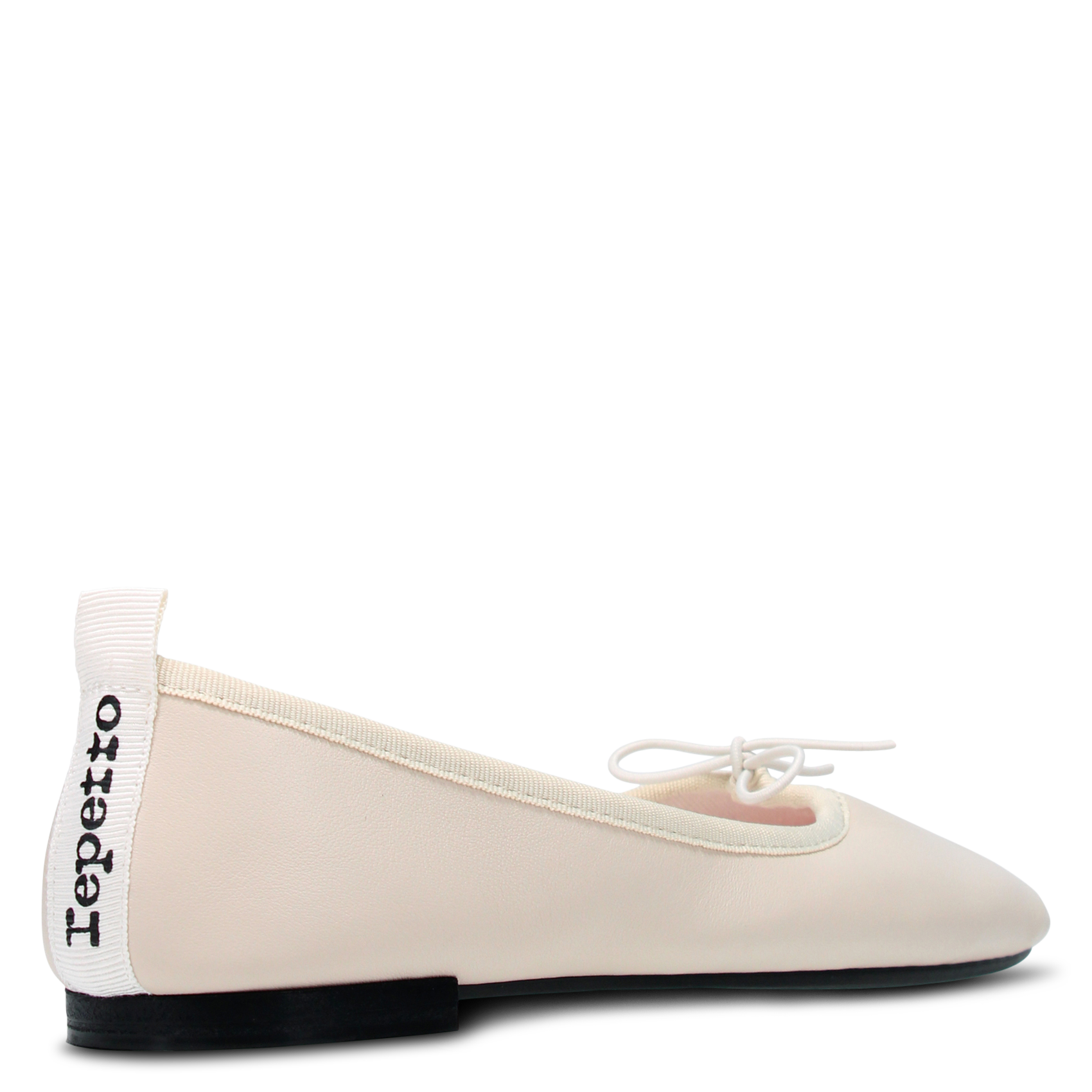 Ballerines en cuir Beige