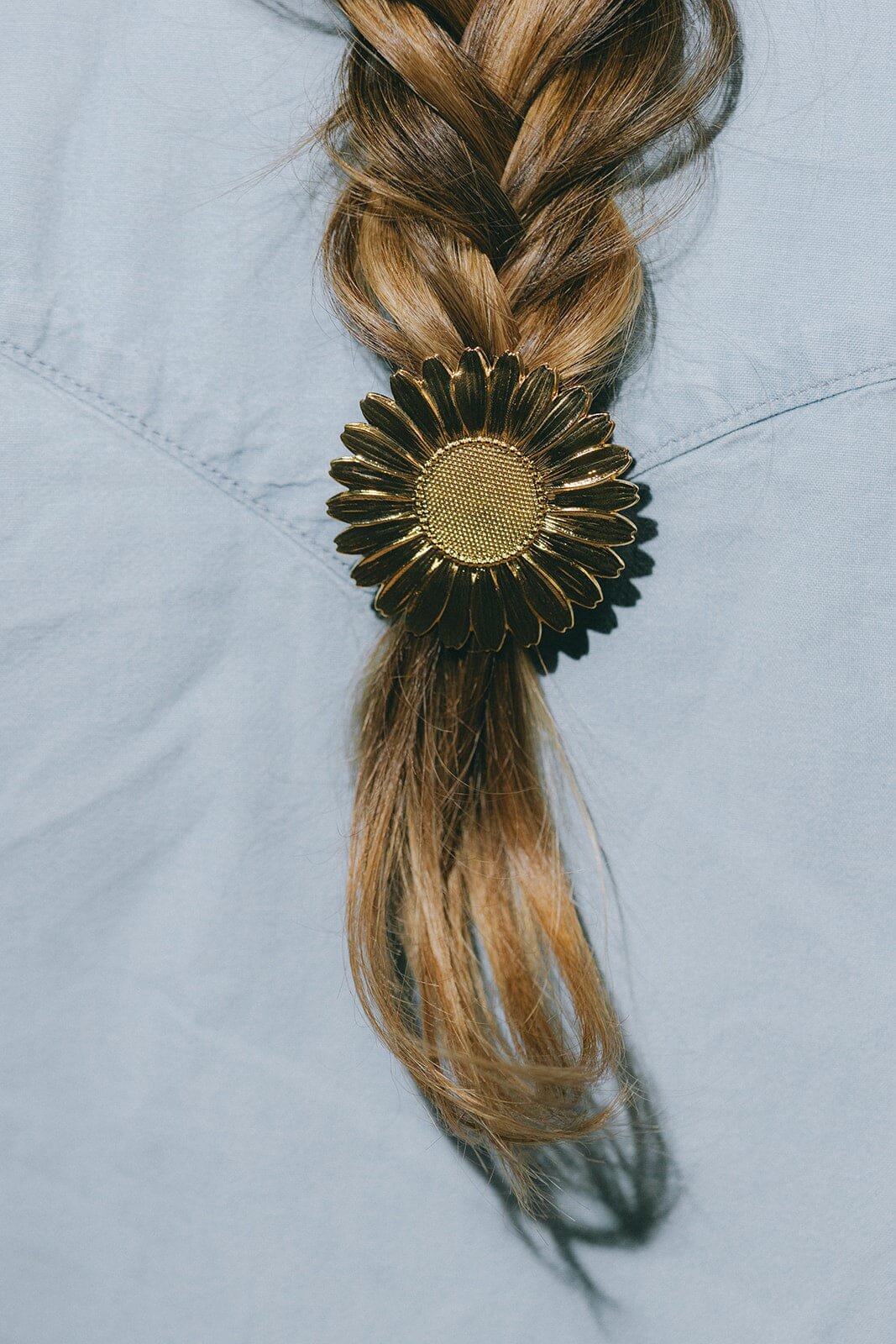 Maxi silver-plated flower hair clip MONSIEUR SIMONE Silver