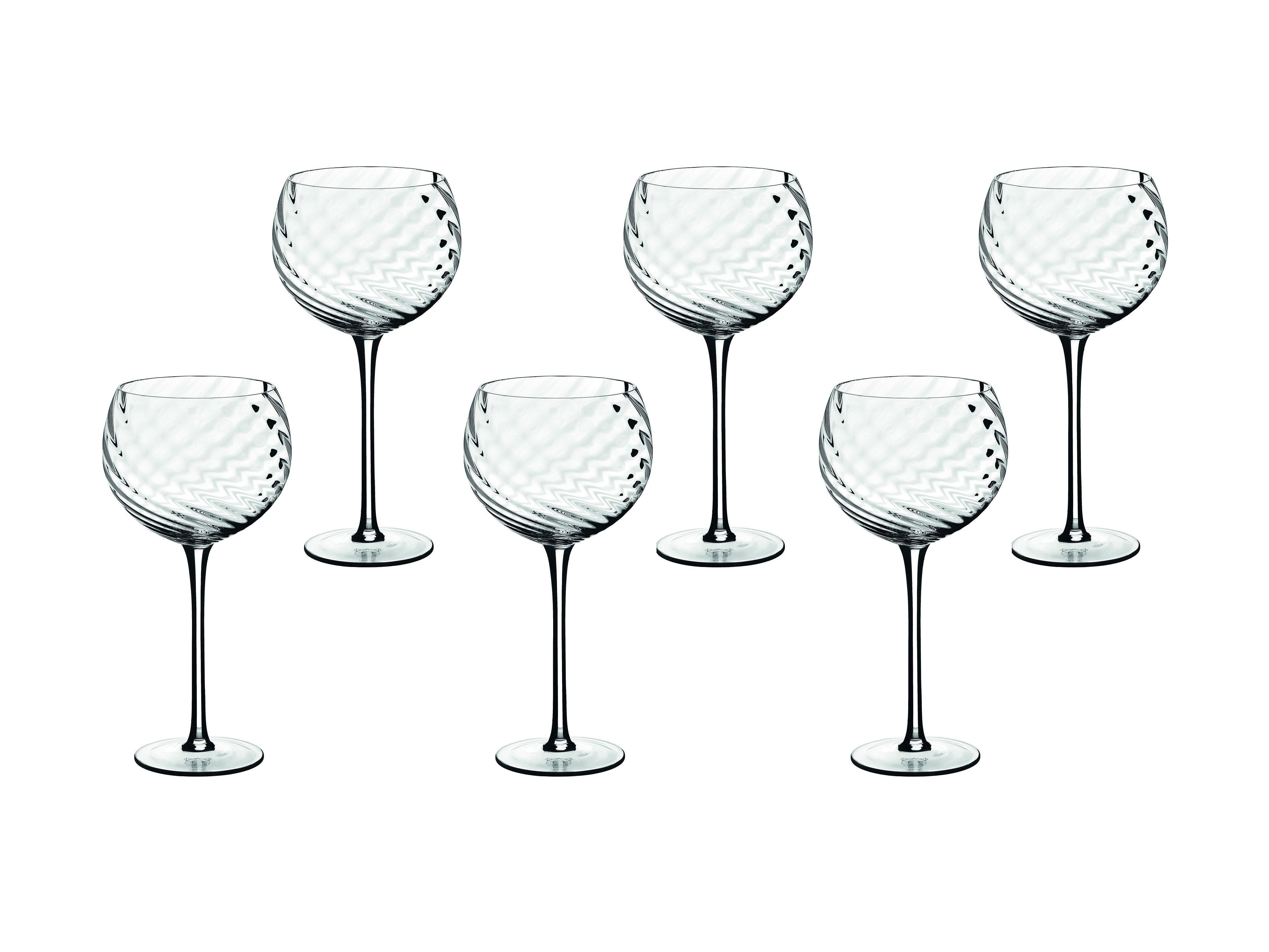 Verre à pied 60cl sten - 6 pièces BJORN Transparent