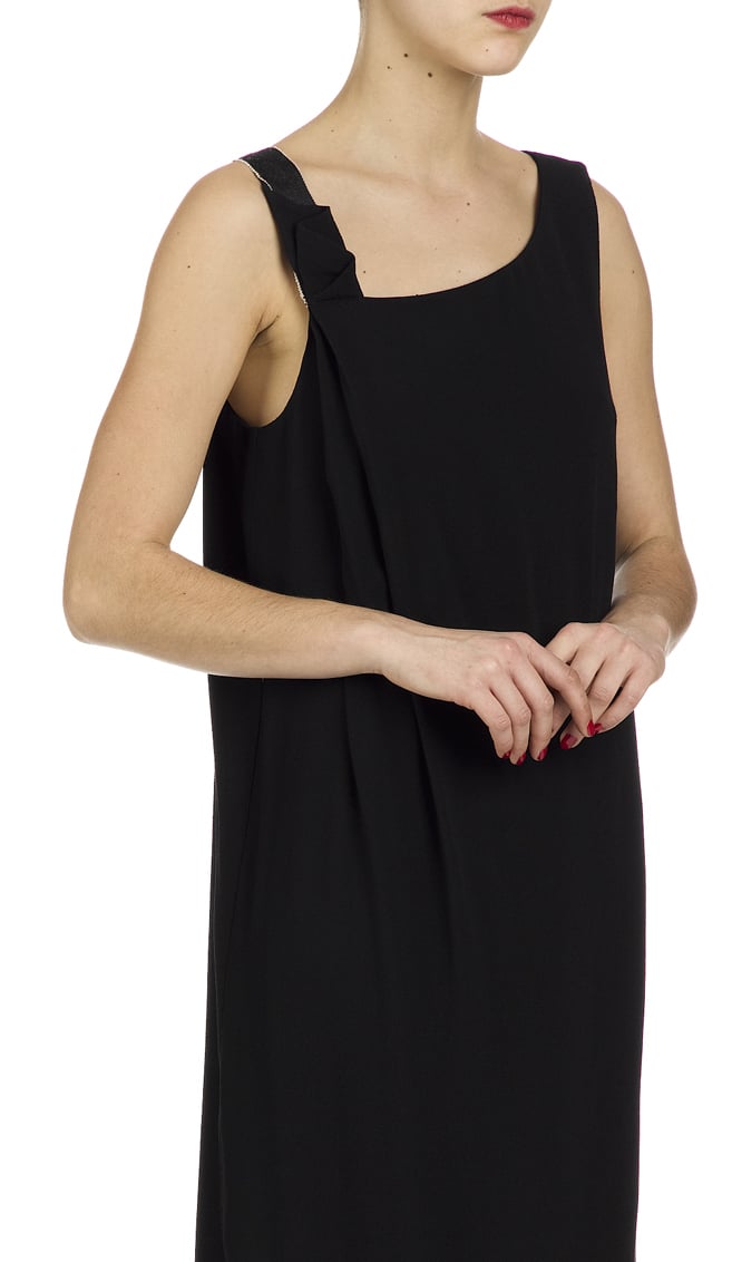 Robe droite ATTIC AND BARN Noir