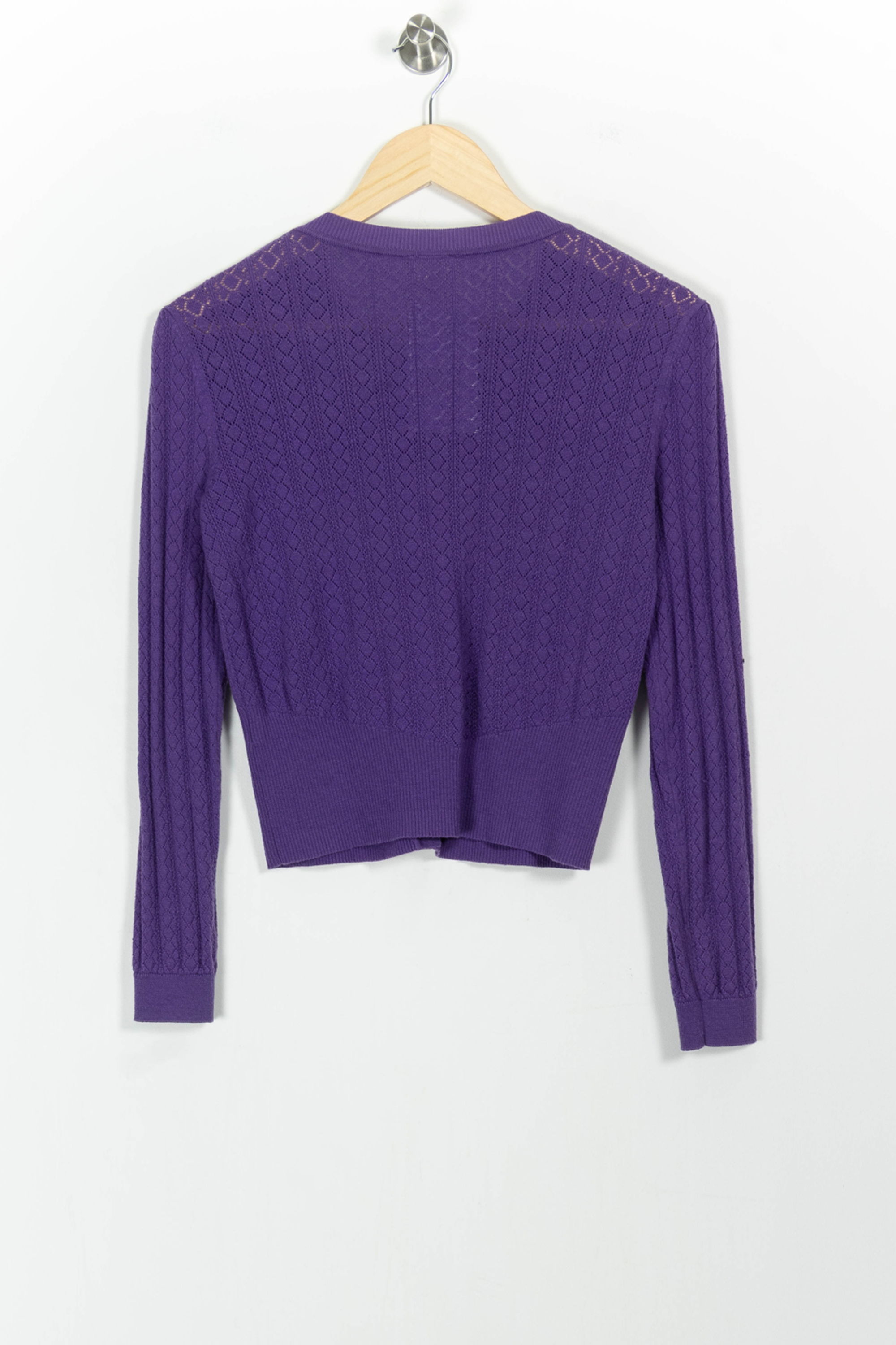 Cardigan MARIE SIXTINE - SECONDE MAIN Purple