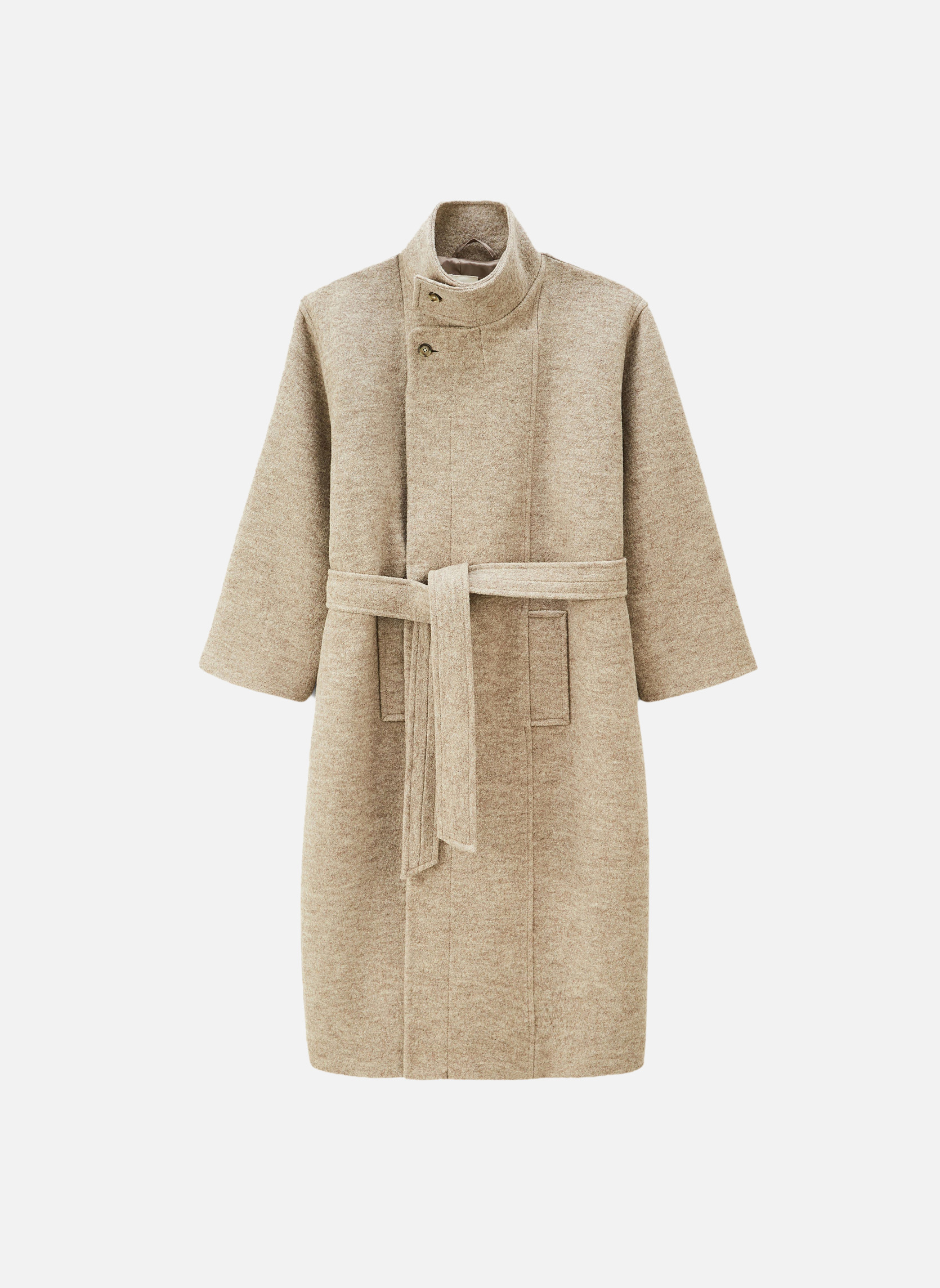 Oversized coat HERA SAND Noyoco Beige