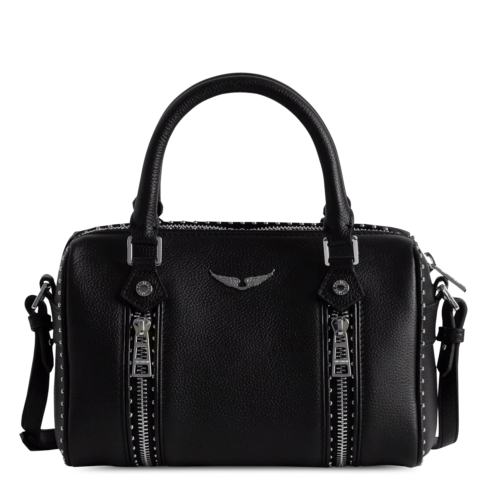 Leather tote bag ZADIG&VOLTAIRE Black