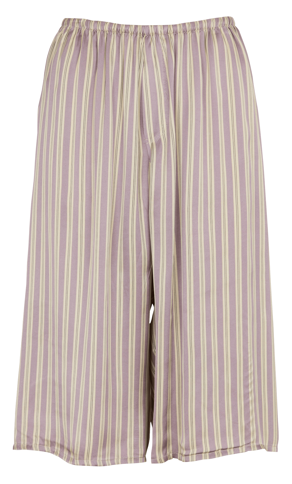 Short mi-long rayé AMERICAN VINTAGE Beige