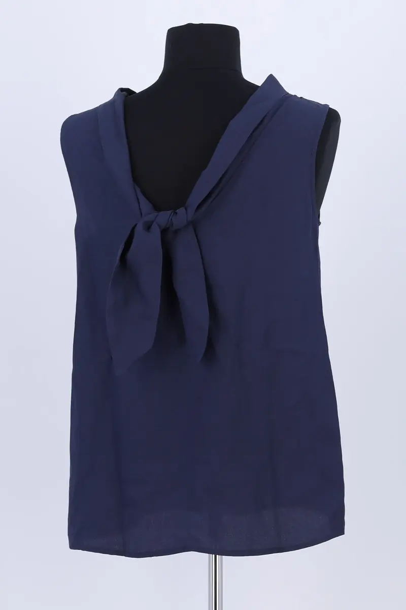 Azawood sleeveless top TARA JARMON - Seconde Main Blue