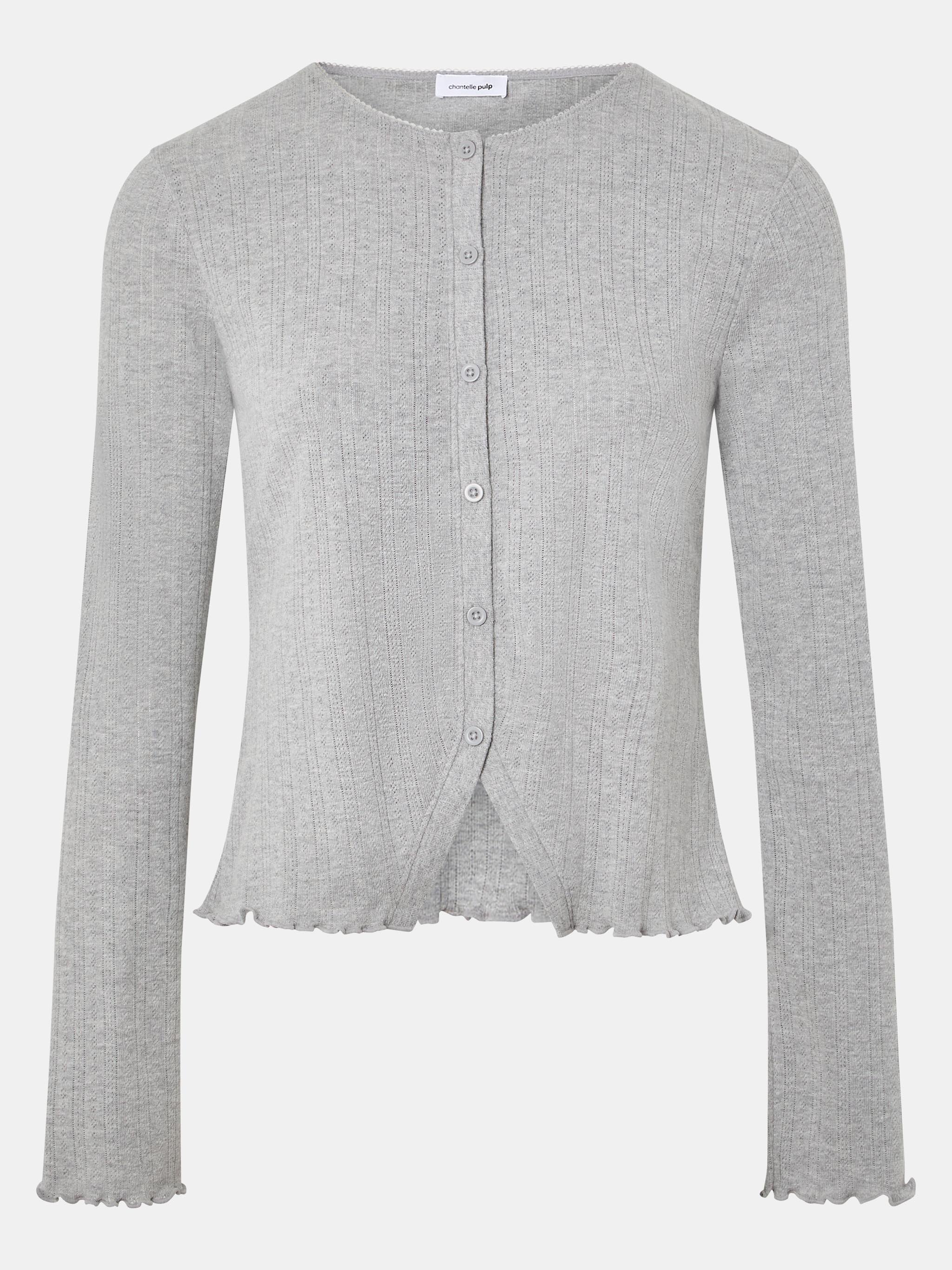 Long-sleeve cardigan CHANTELLE PULP Grey