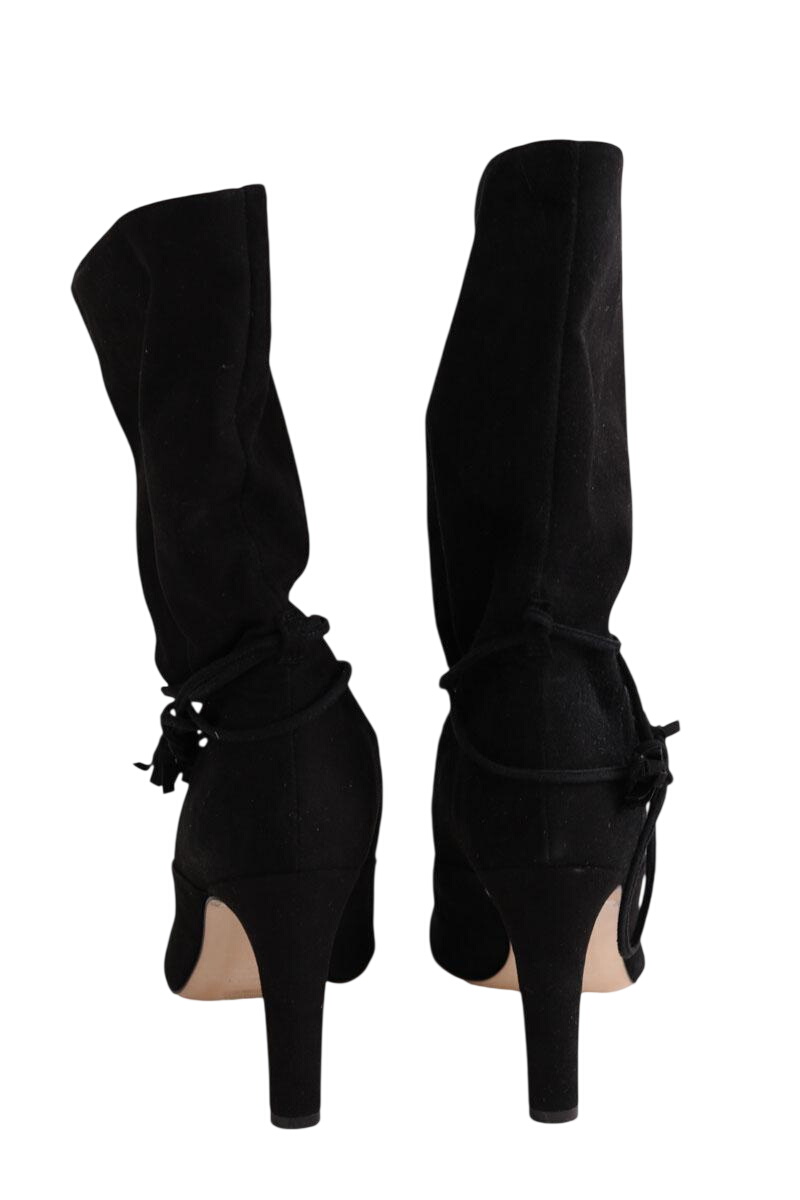 Textile boots LK BENNETT - Seconde Main Black