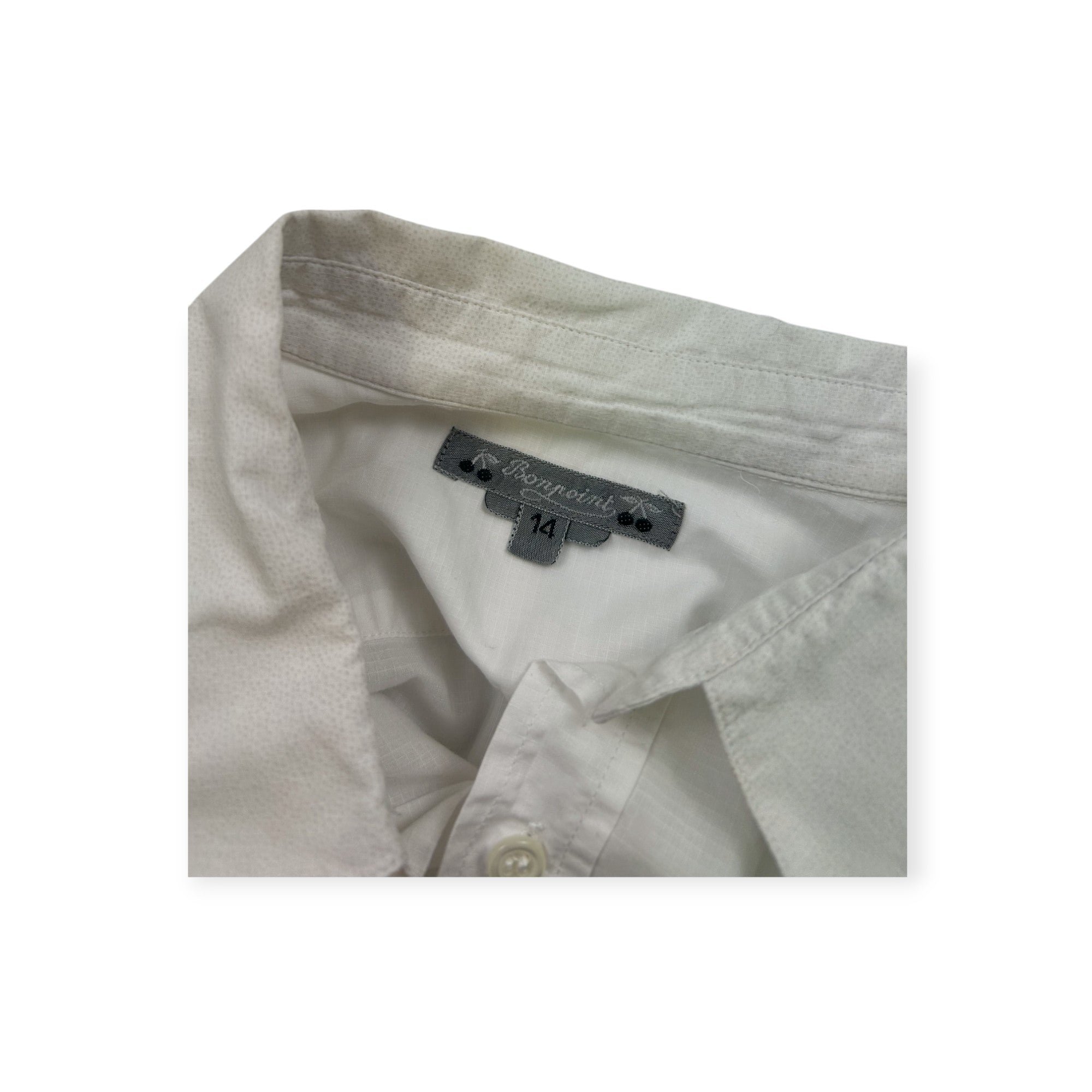 White children's shirt - 14 years BONPOINT - Seconde Main White