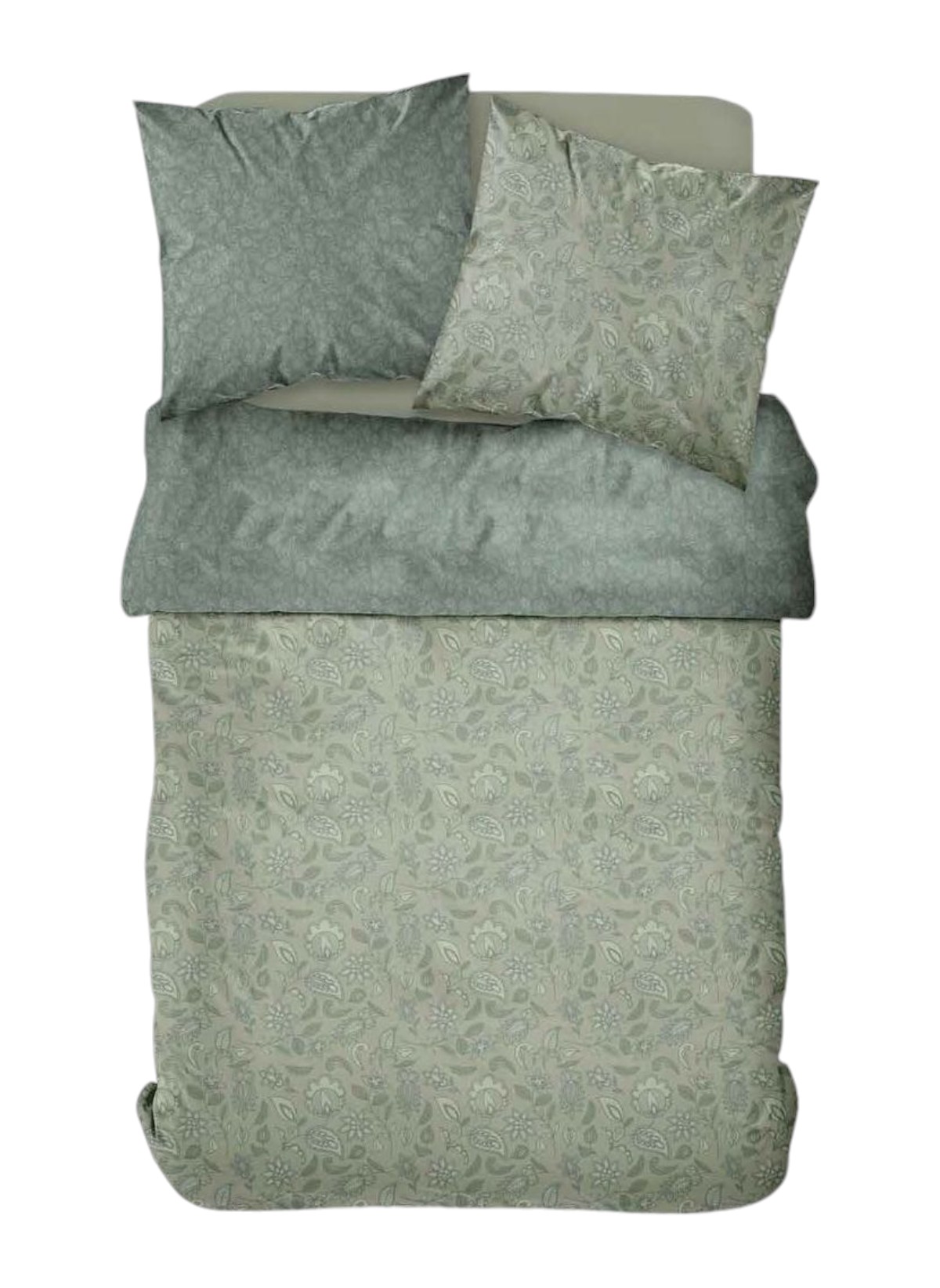 Printed bedding set TODAY LINGE DE MAISON Green