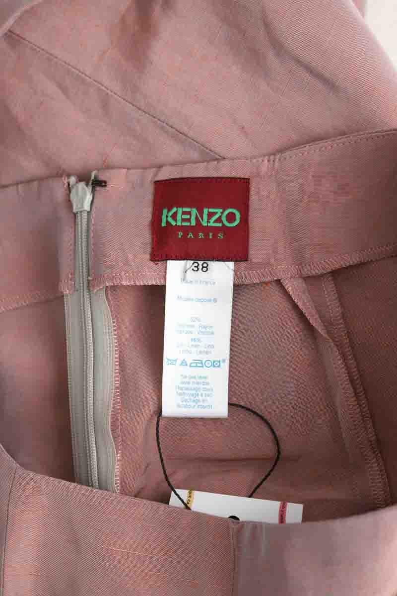Pink cropped pants KENZO - SECONDE MAIN Pink