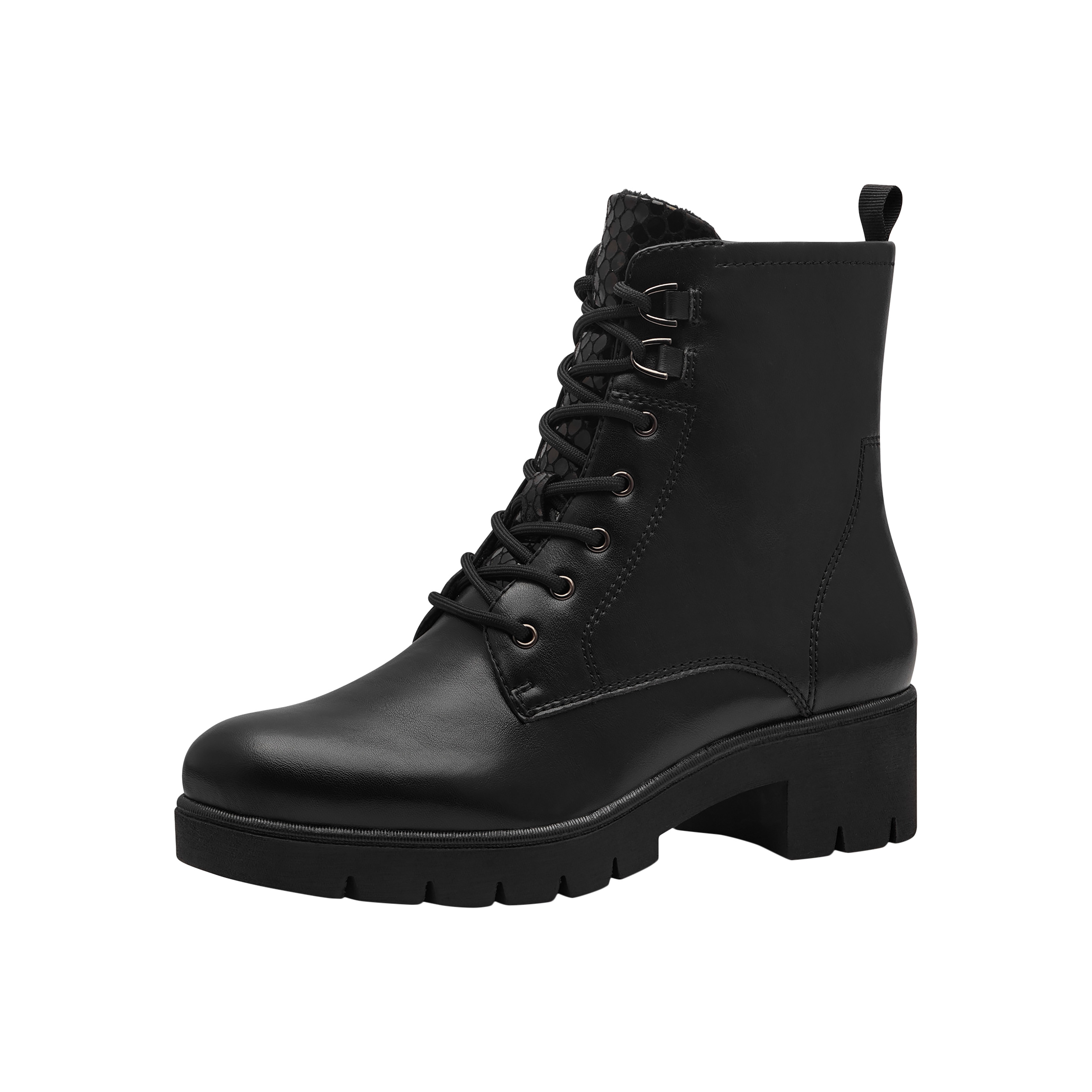 Lace-up ankle boot essentials TAMARIS Black