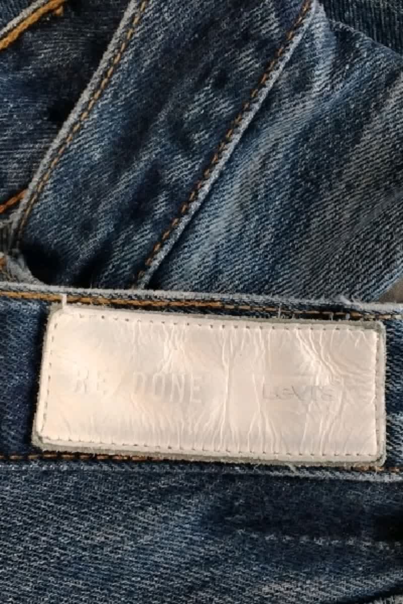 - Straight-leg jeans
- 5 pockets
- Straight cut
- Faded effect LEVI'S - Seconde main Blue