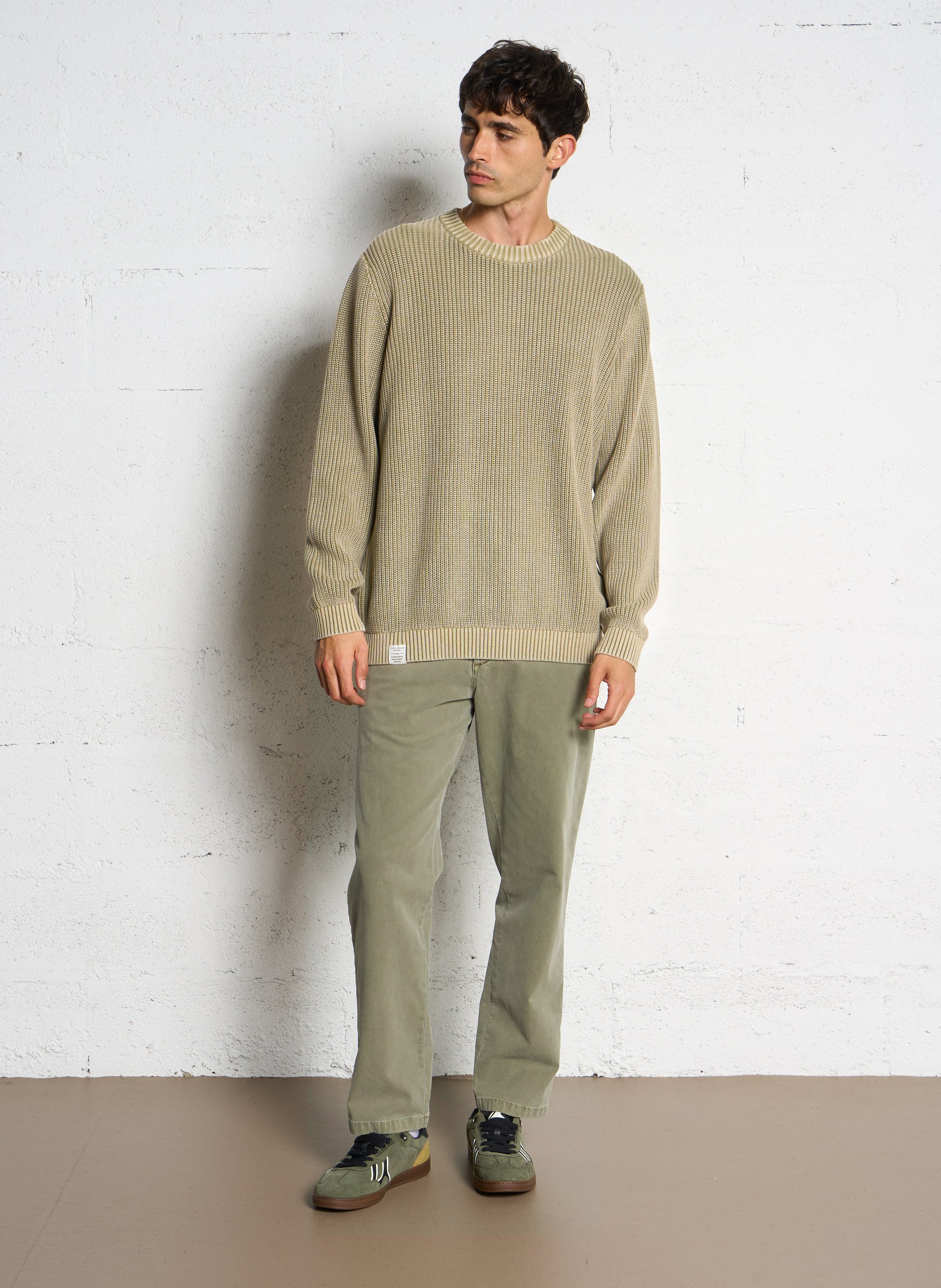 Cotton-blend bucket hat PEPE JEANS Green