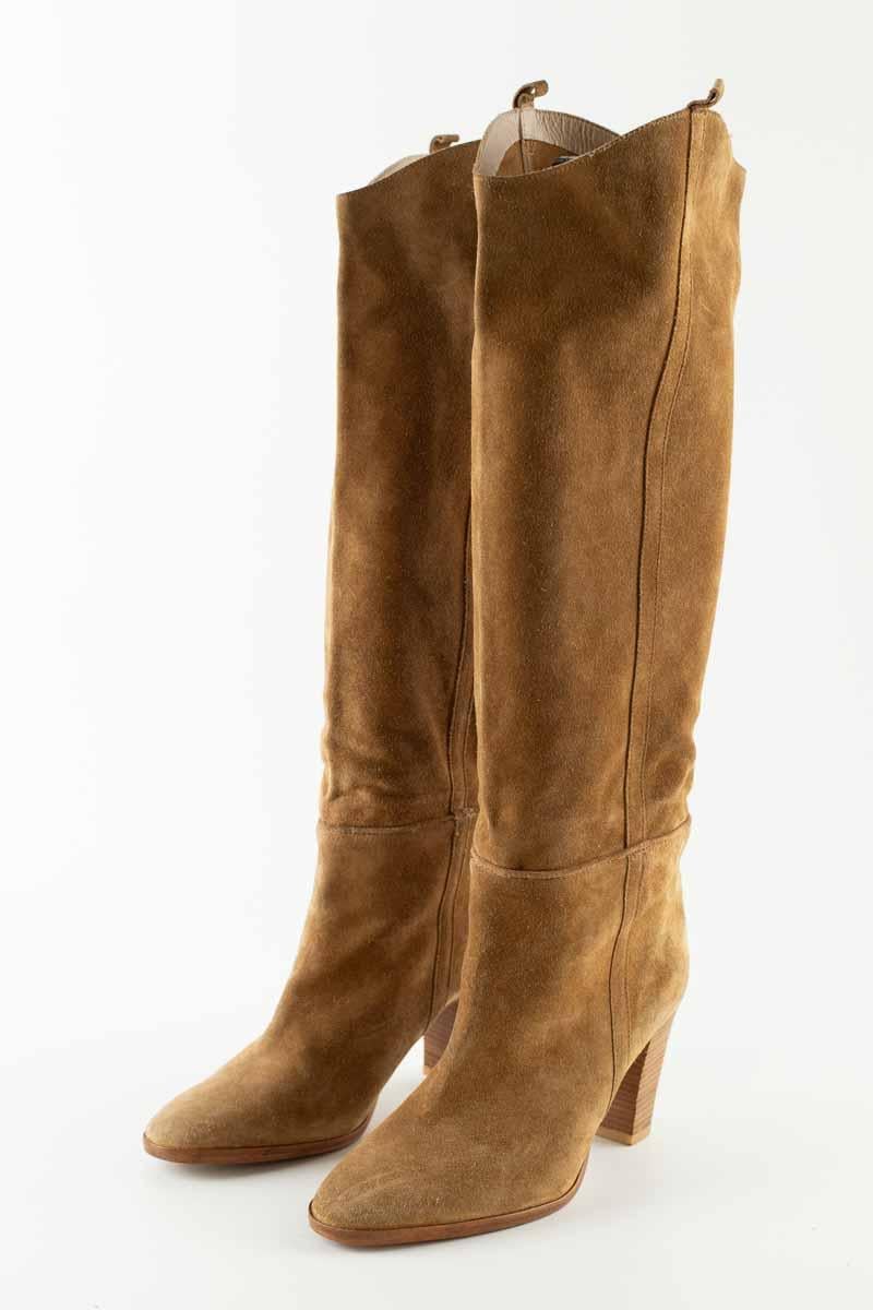 Boots ISABEL MARANT - Seconde Main Brown