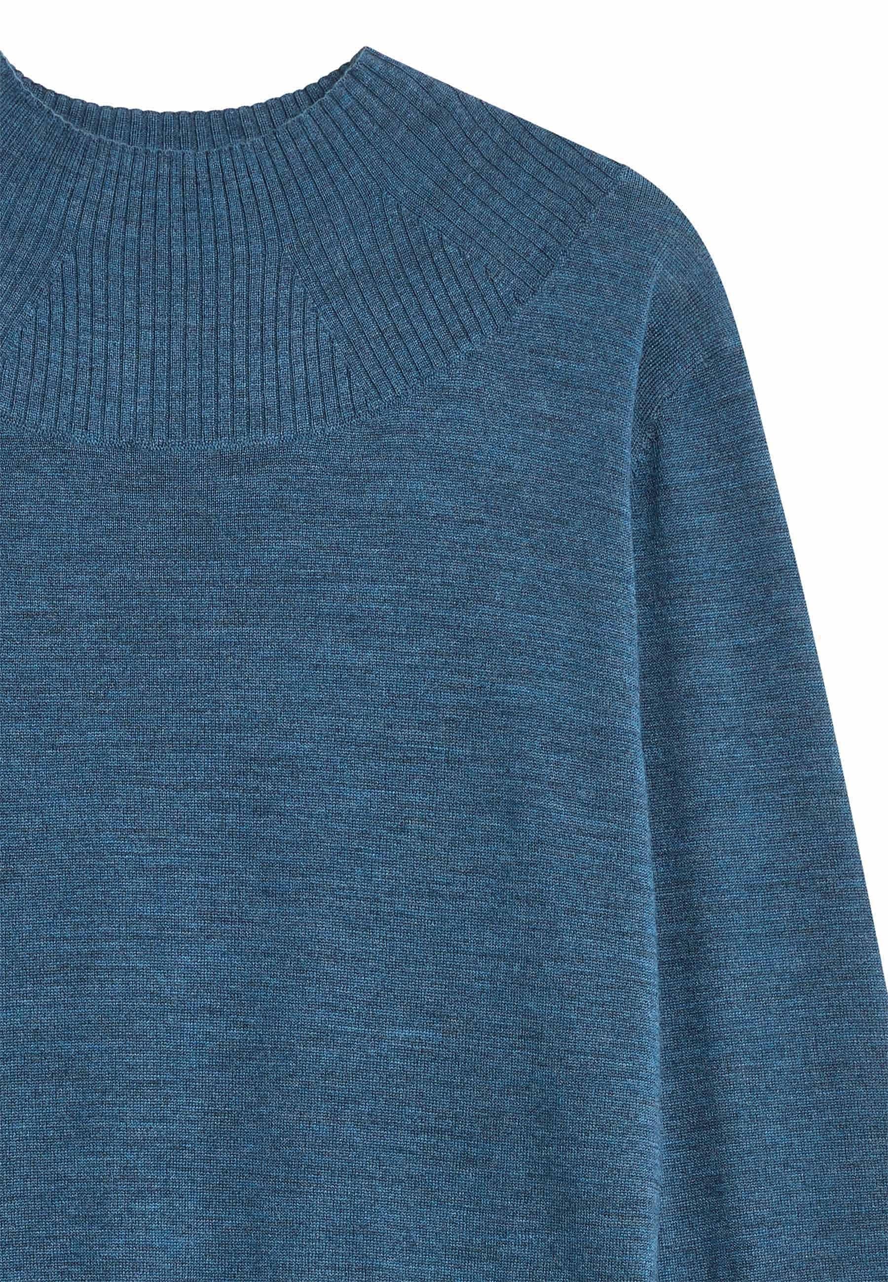 High-neck merino wool sweater RODIER Blue